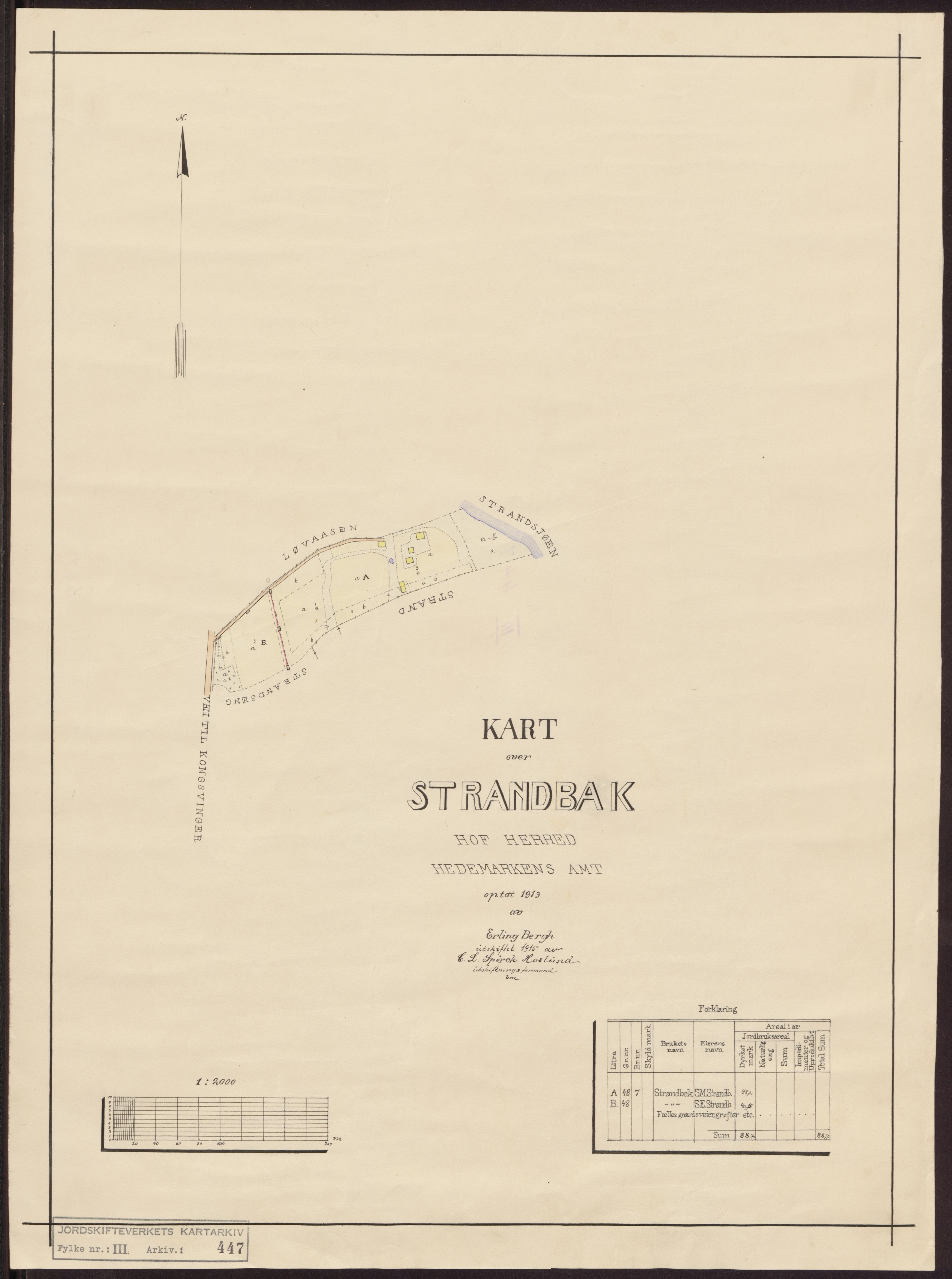 Jordskifteverkets kartarkiv, AV/RA-S-3929/T, 1859-1988, p. 736