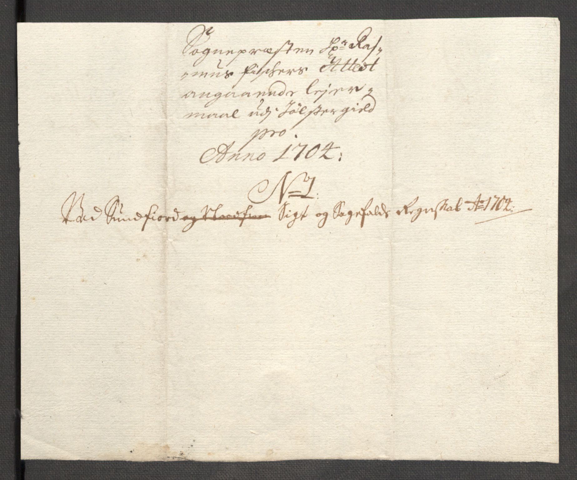 Rentekammeret inntil 1814, Reviderte regnskaper, Fogderegnskap, RA/EA-4092/R53/L3428: Fogderegnskap Sunn- og Nordfjord, 1704, p. 136