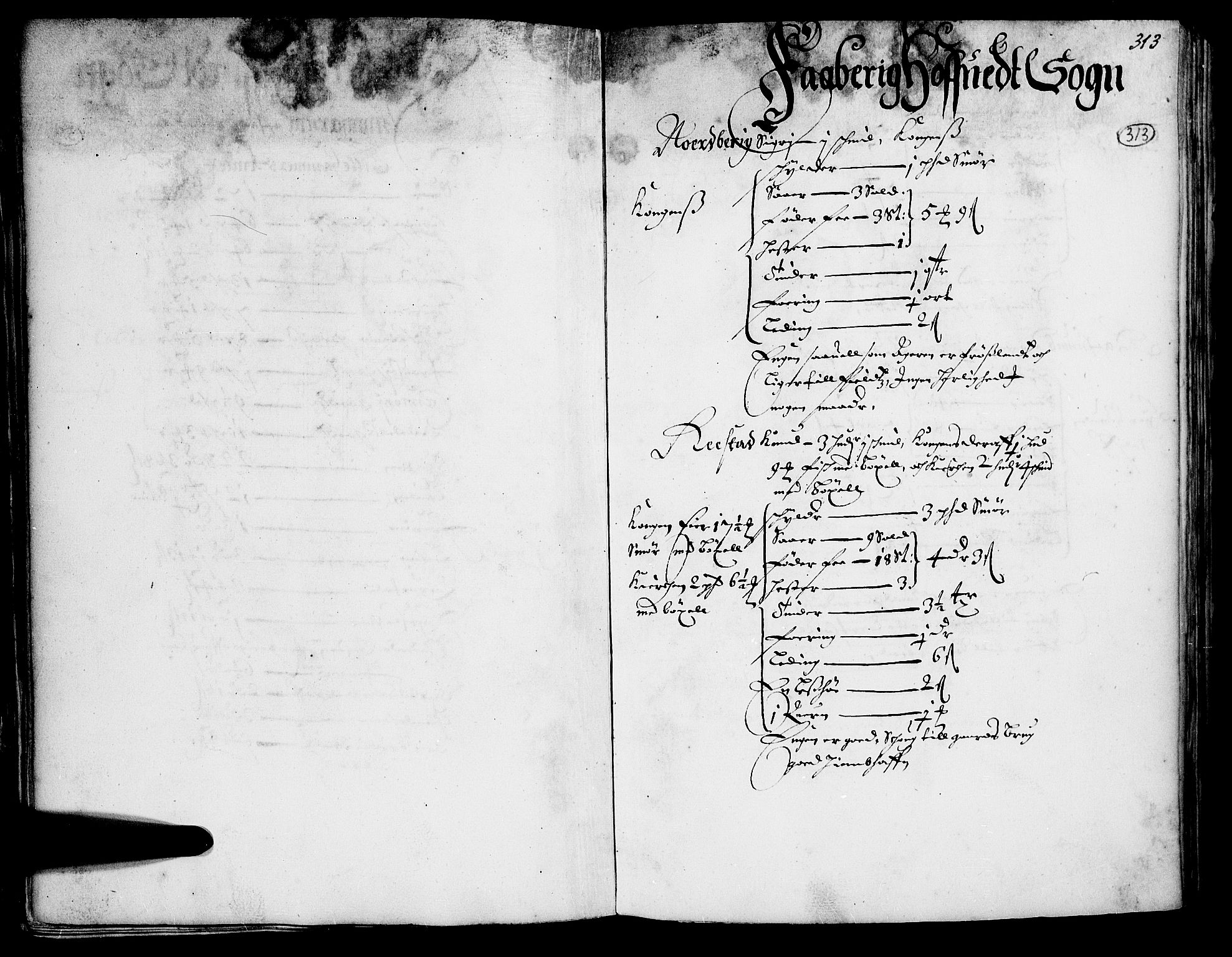 Rentekammeret inntil 1814, Realistisk ordnet avdeling, AV/RA-EA-4070/N/Nb/Nba/L0015: Gudbrandsdalen fogderi, 2. del, 1668, p. 312b-313a
