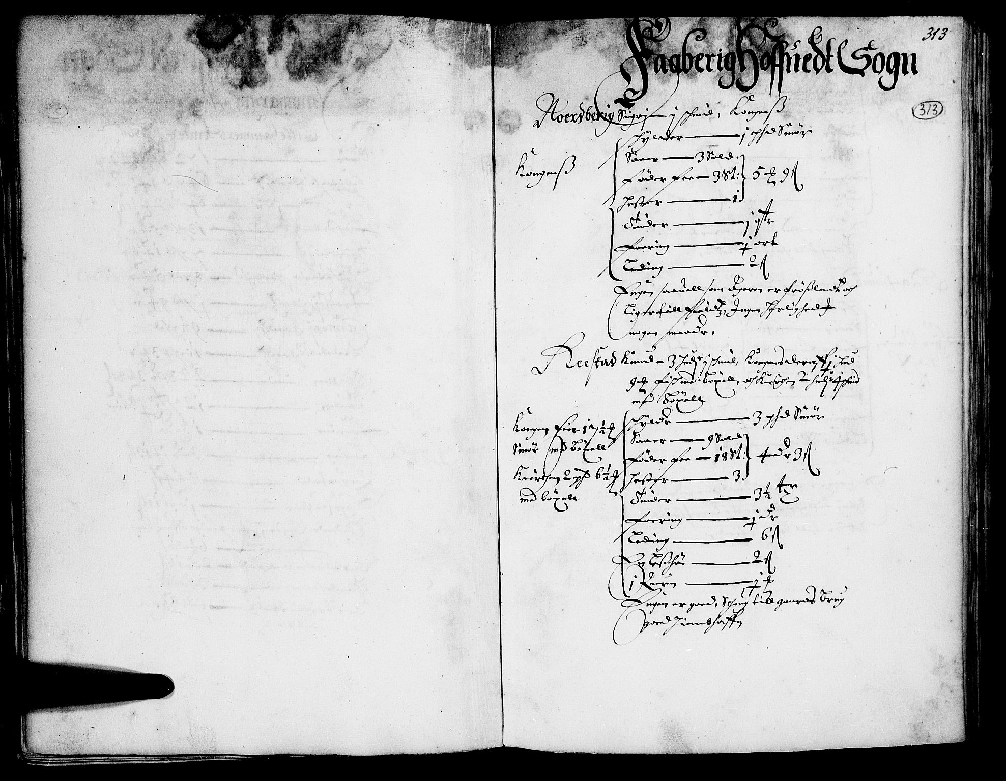 Rentekammeret inntil 1814, Realistisk ordnet avdeling, RA/EA-4070/N/Nb/Nba/L0015: Gudbrandsdalen fogderi, 2. del, 1668, p. 312b-313a