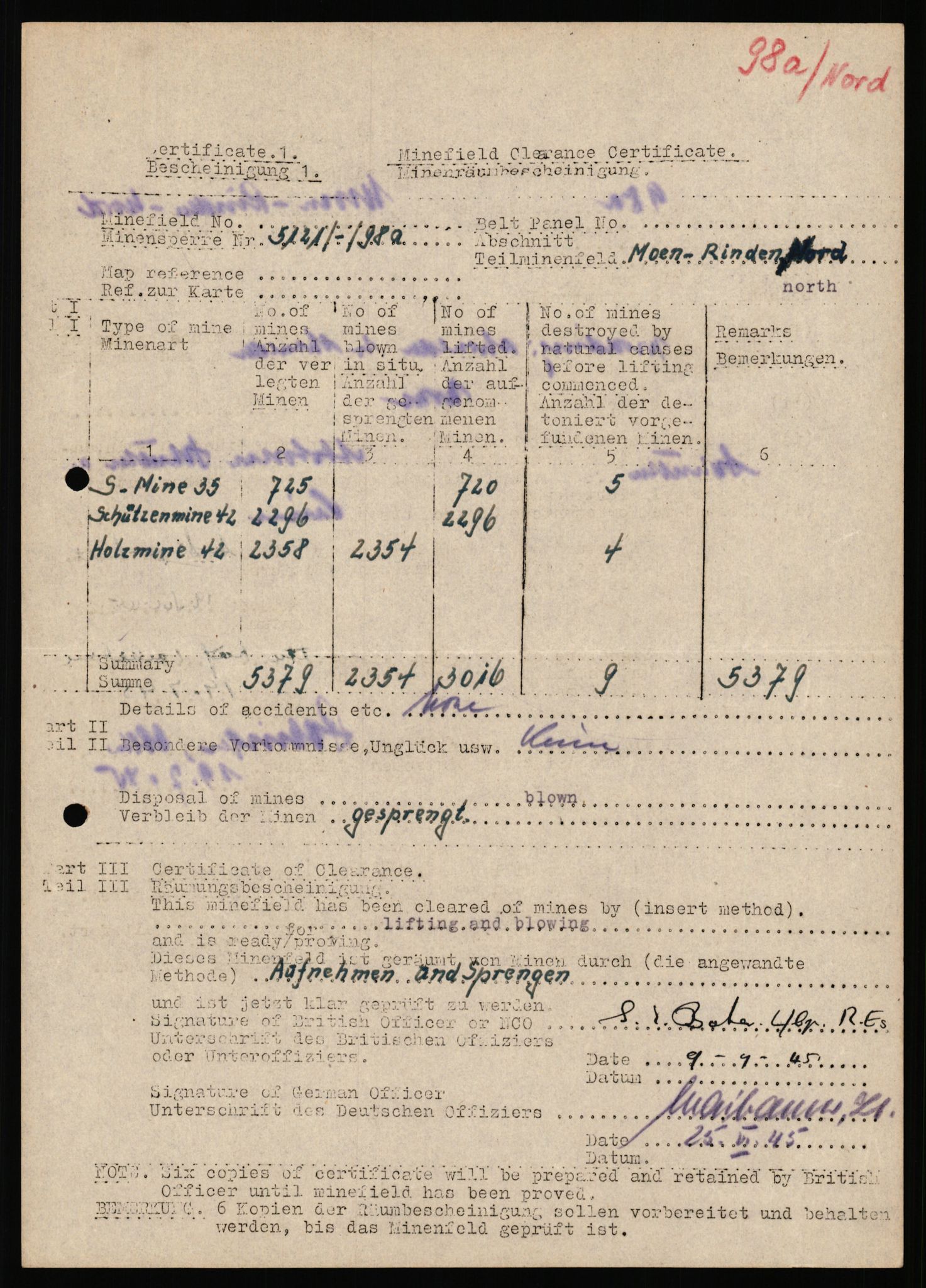 Deutscher Oberbefehlshaber Norwegen (DOBN), AV/RA-RAFA-2197/D/Dl/L0115: DB Zone Stavanger Abt. Ia, 1945, p. 350