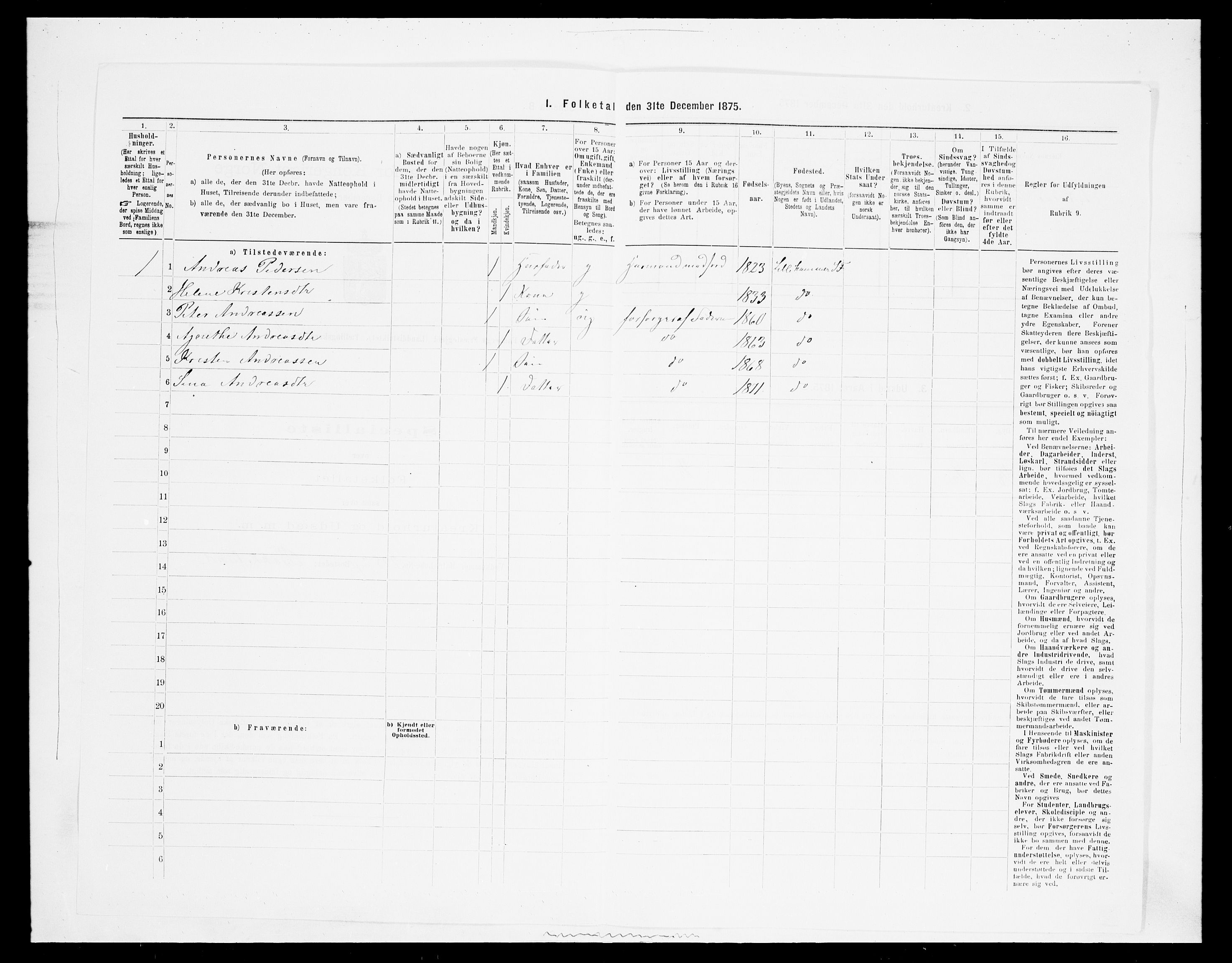 SAH, 1875 census for 0524L Fåberg/Fåberg og Lillehammer, 1875, p. 1931