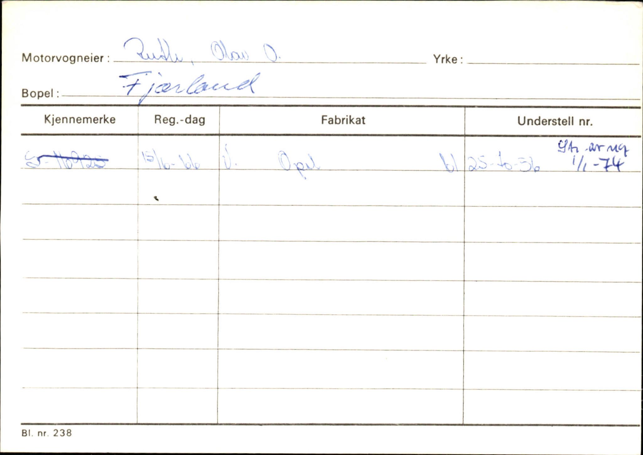 Statens vegvesen, Sogn og Fjordane vegkontor, AV/SAB-A-5301/4/F/L0132: Eigarregister Askvoll A-Å. Balestrand A-Å, 1945-1975, p. 2238