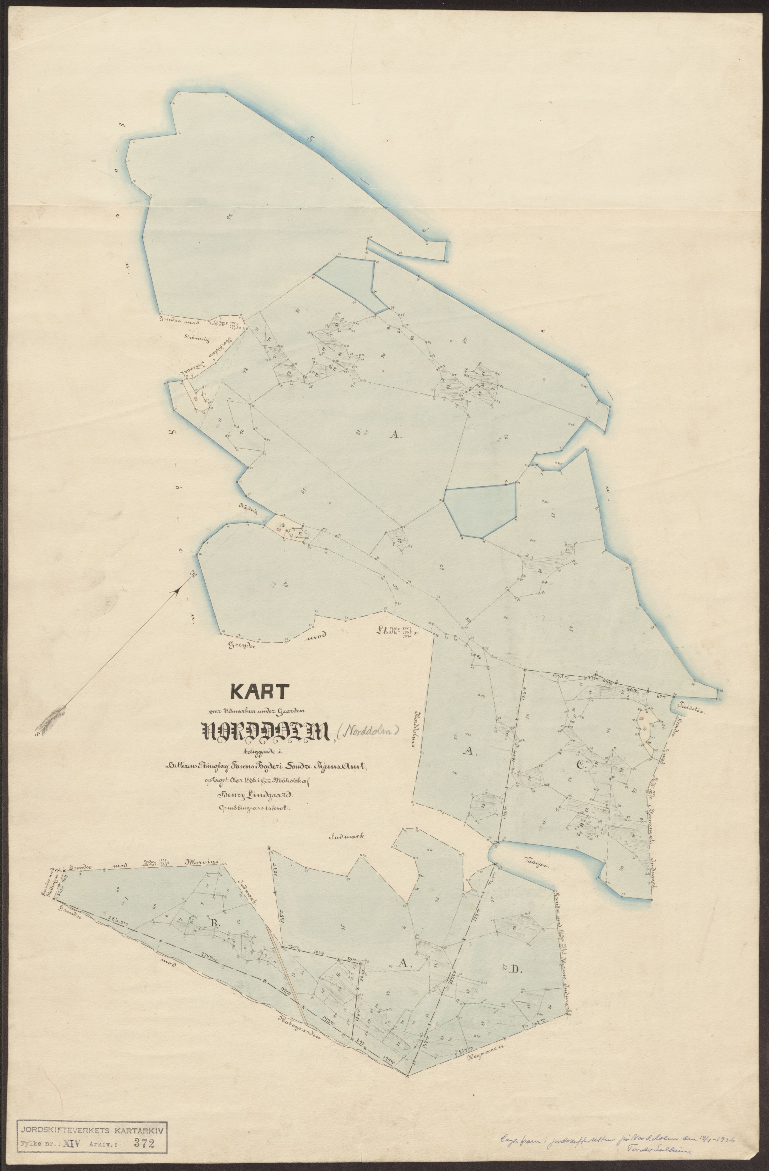 Jordskifteverkets kartarkiv, RA/S-3929/T, 1859-1988, p. 515
