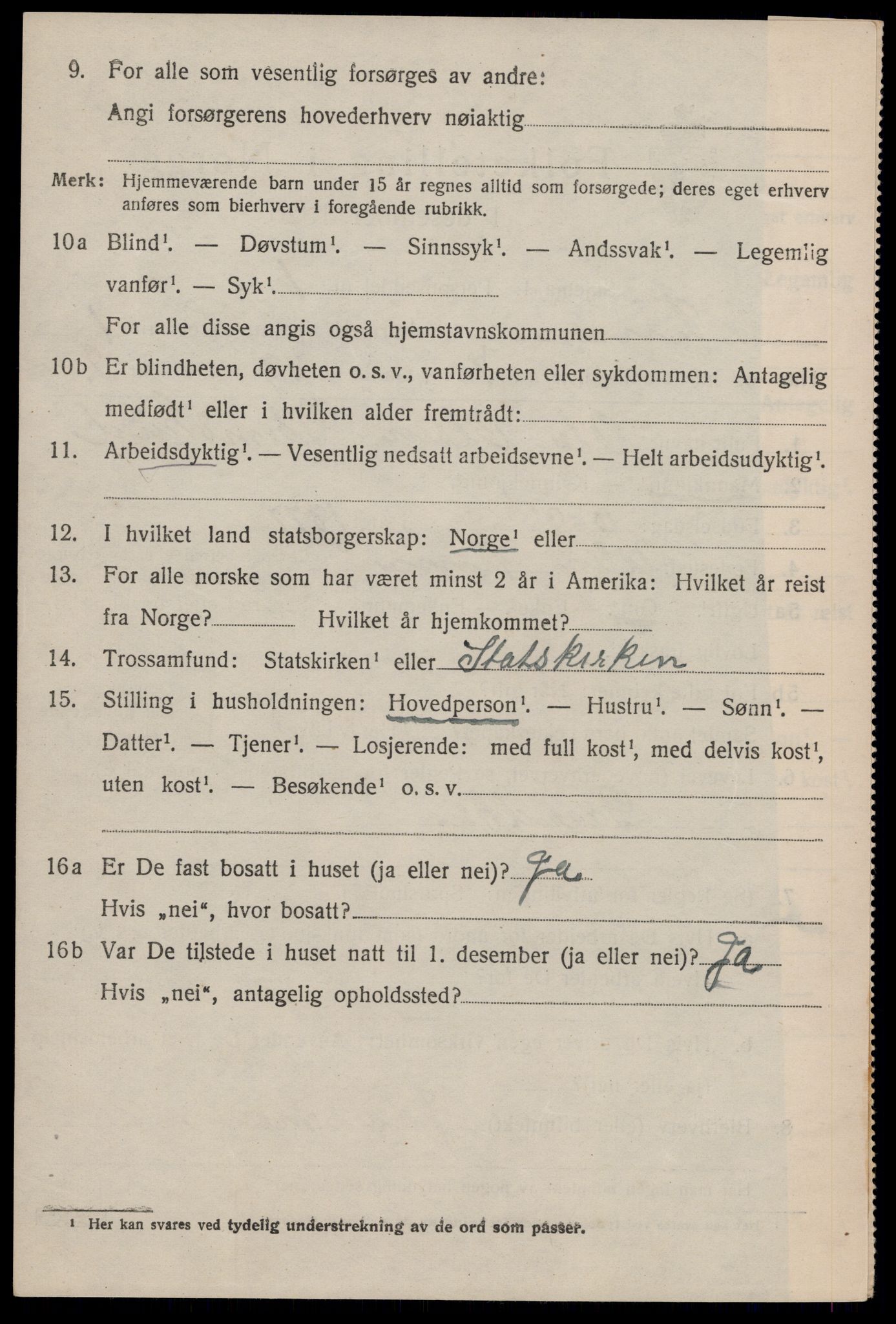 SAKO, 1920 census for Tinn, 1920, p. 2759