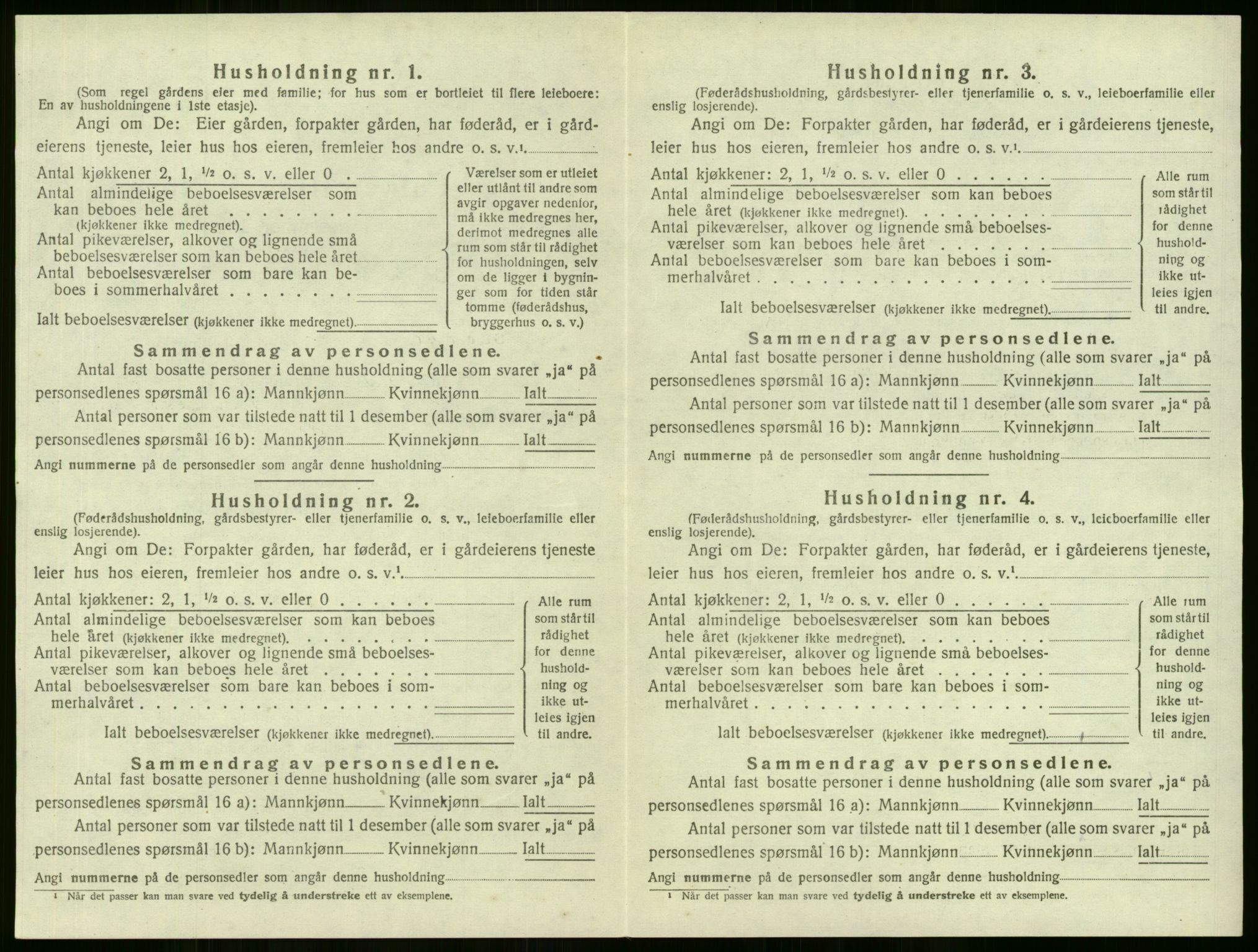 SAKO, 1920 census for Lier, 1920, p. 1073