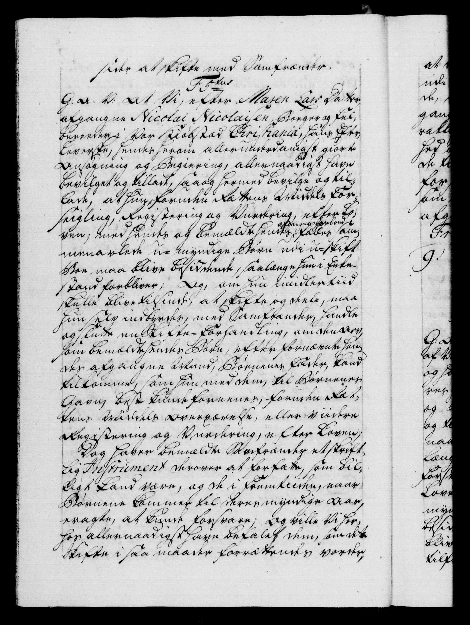 Danske Kanselli 1572-1799, AV/RA-EA-3023/F/Fc/Fca/Fcaa/L0035: Norske registre, 1746-1748, p. 5b