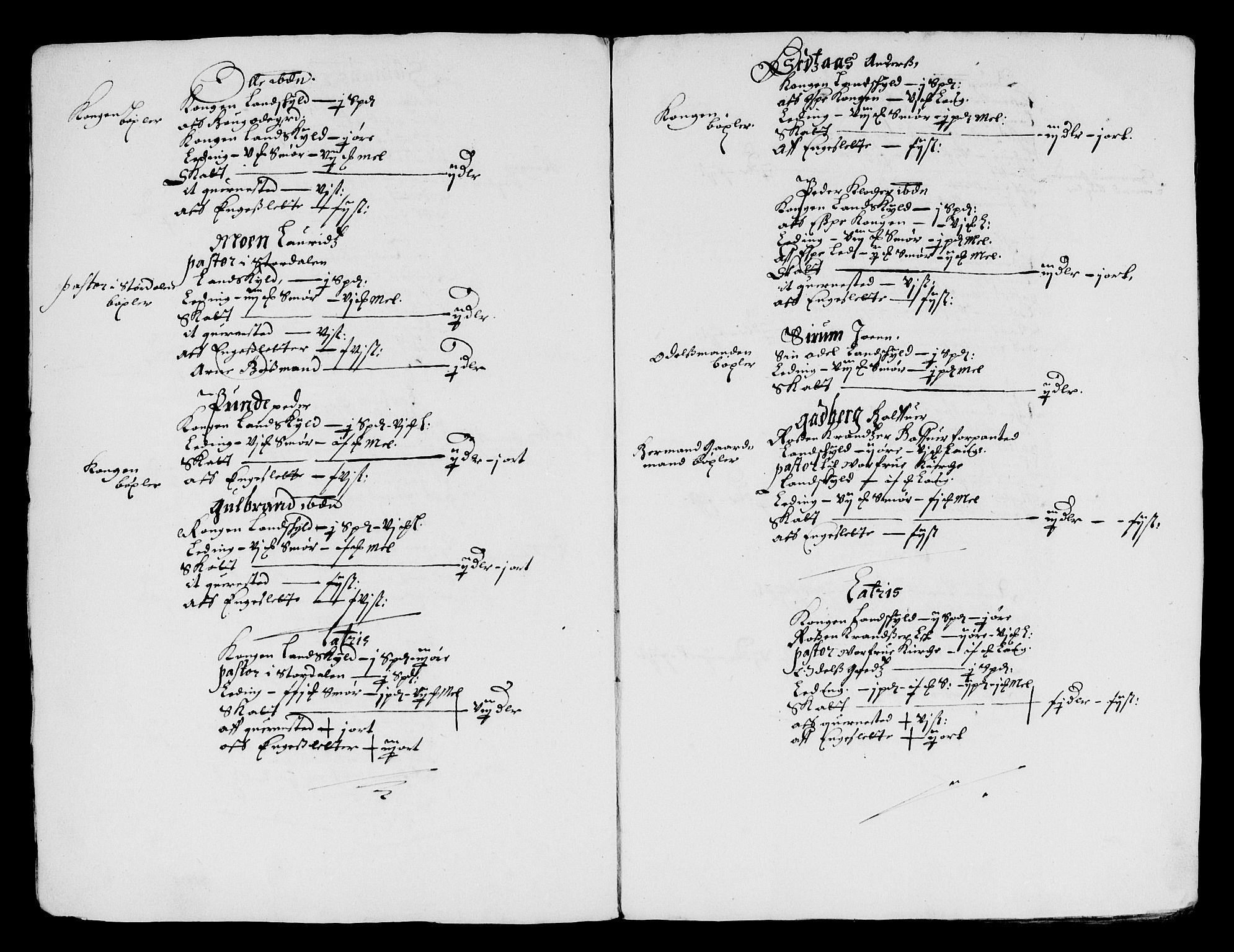 Rentekammeret inntil 1814, Reviderte regnskaper, Lensregnskaper, AV/RA-EA-5023/R/Rb/Rbw/L0147: Trondheim len, 1661