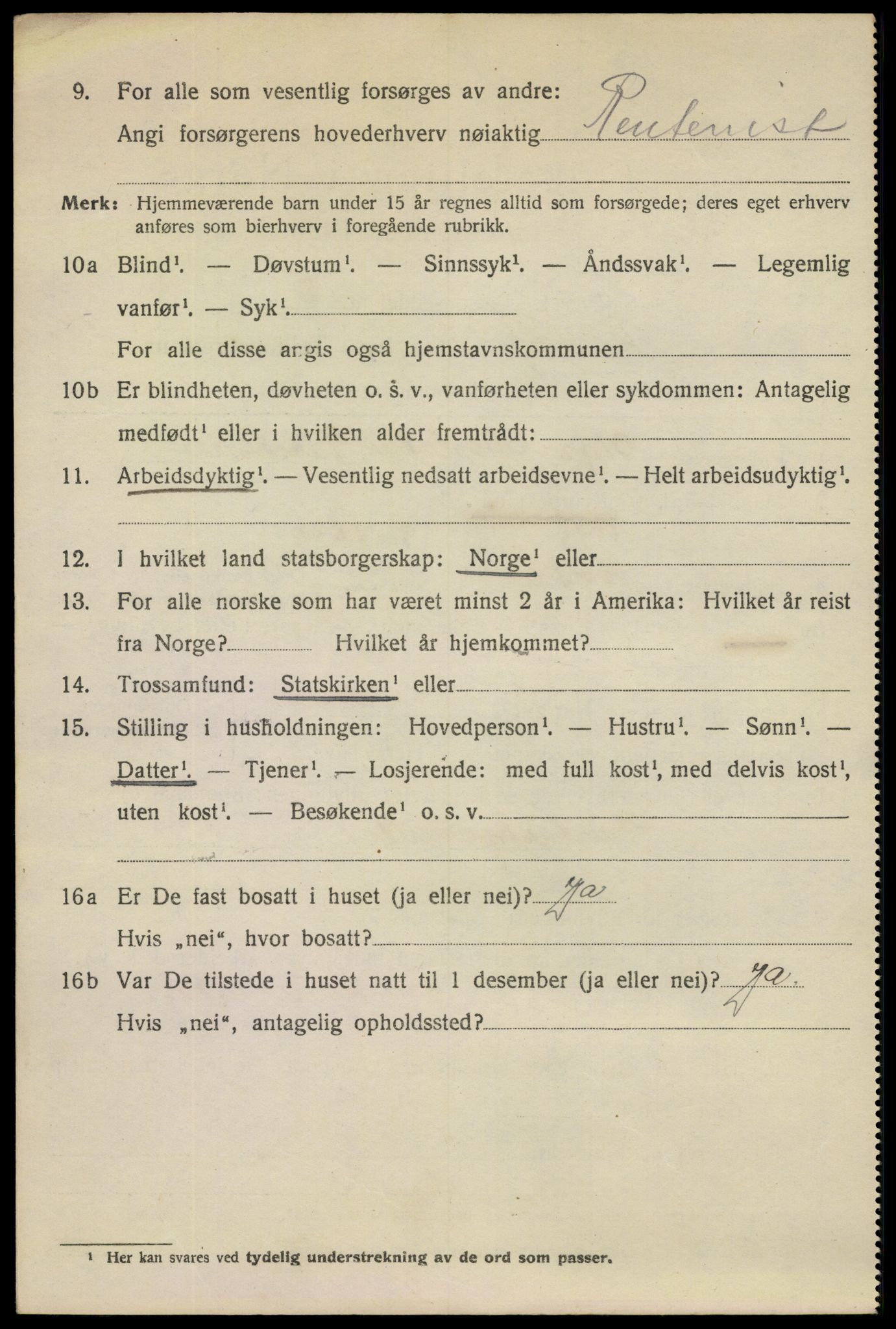 SAO, 1920 census for Fredrikstad, 1920, p. 38940