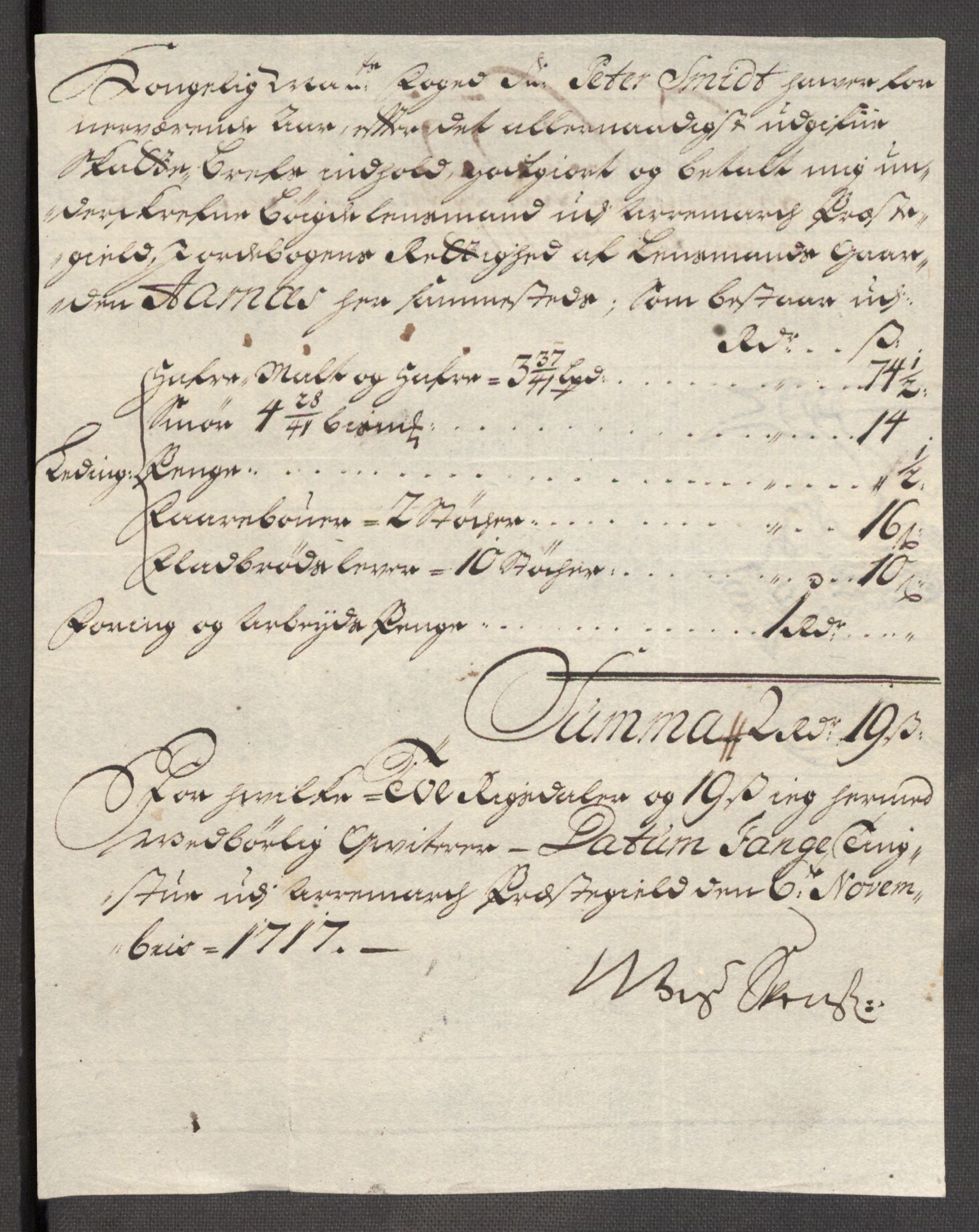 Rentekammeret inntil 1814, Reviderte regnskaper, Fogderegnskap, AV/RA-EA-4092/R01/L0024: Fogderegnskap Idd og Marker, 1717-1718, p. 193