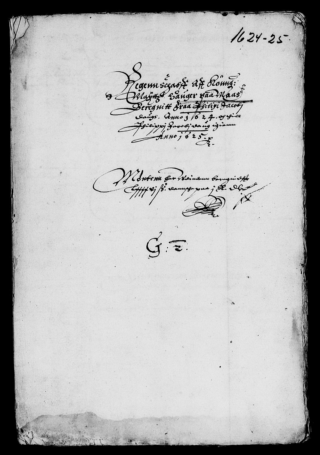 Rentekammeret inntil 1814, Reviderte regnskaper, Lensregnskaper, AV/RA-EA-5023/R/Rb/Rba/L0069: Akershus len, 1624-1625