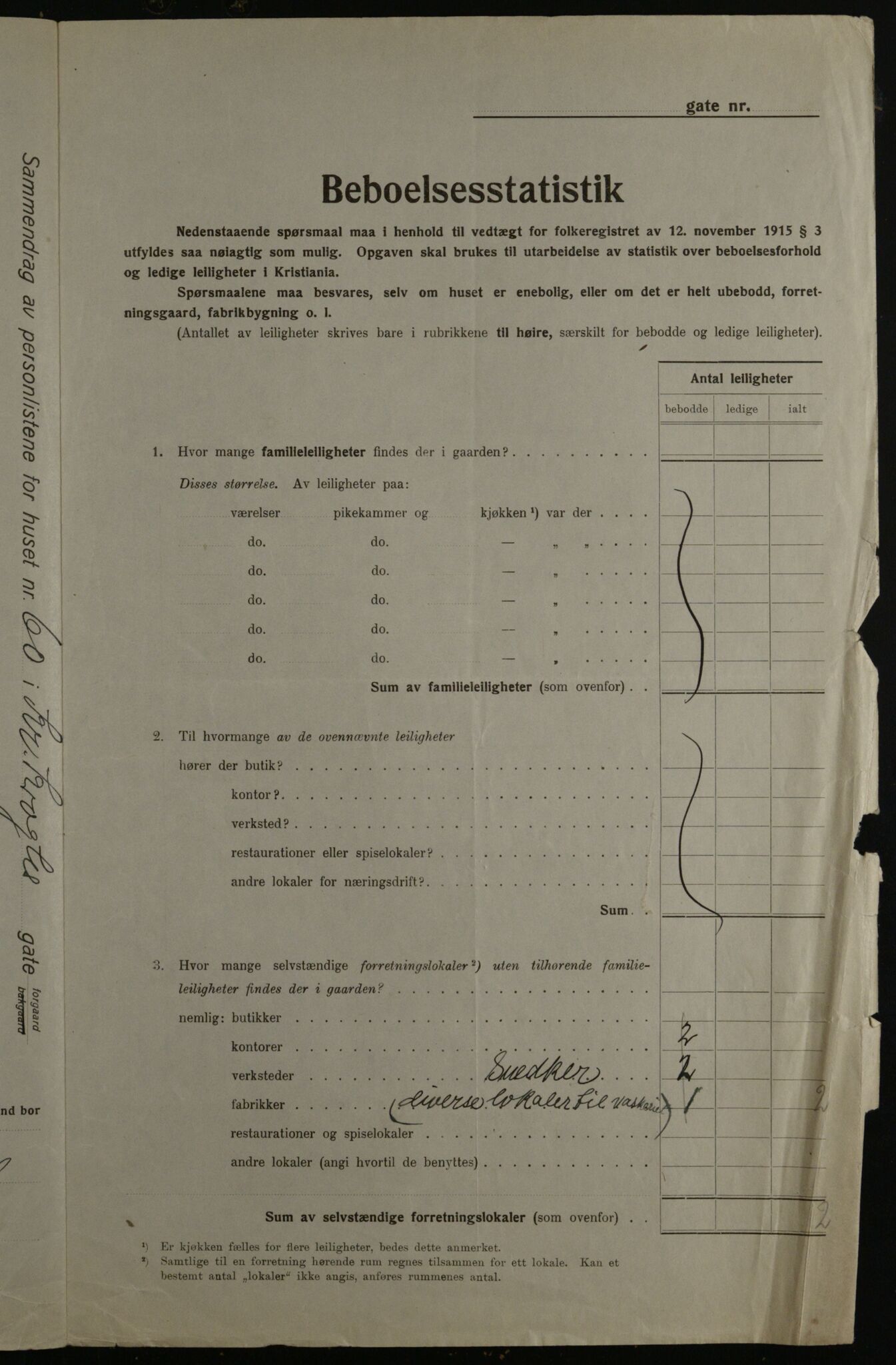 OBA, Municipal Census 1923 for Kristiania, 1923, p. 13668