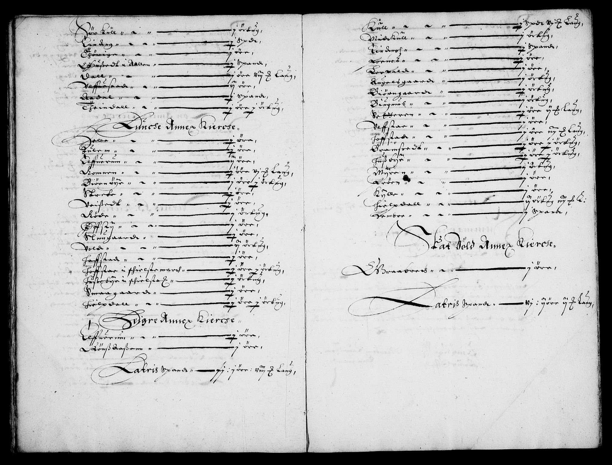 Rentekammeret inntil 1814, Realistisk ordnet avdeling, AV/RA-EA-4070/Fc/Fca/L0004/0003: [Ca IV]  Trondheim stift / "Stichtens Bog", 1654