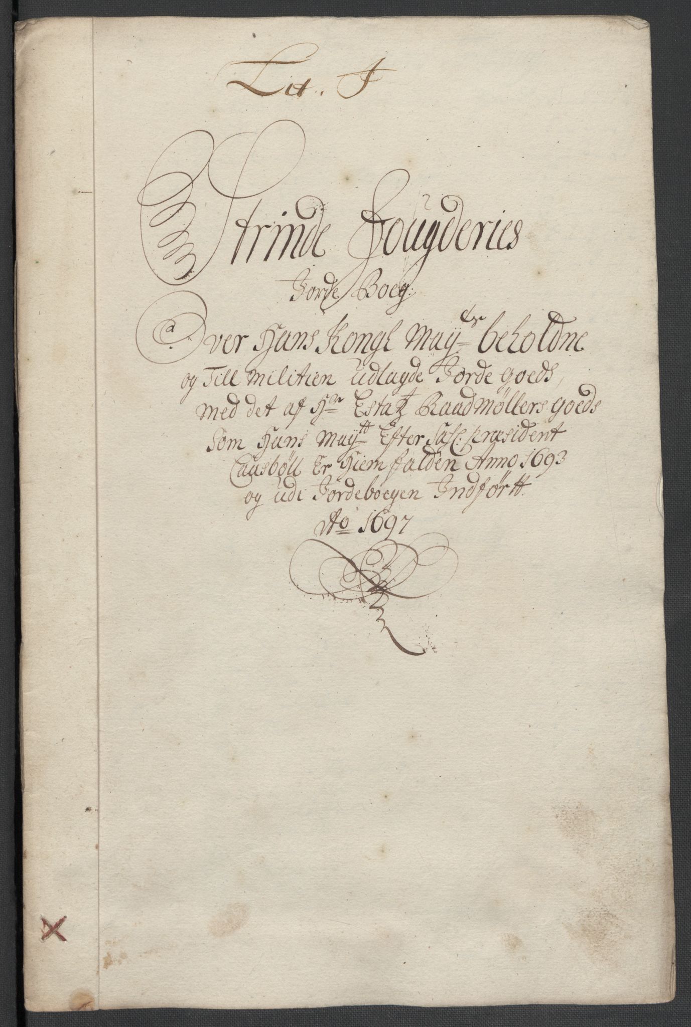 Rentekammeret inntil 1814, Reviderte regnskaper, Fogderegnskap, AV/RA-EA-4092/R61/L4106: Fogderegnskap Strinda og Selbu, 1696-1697, p. 232