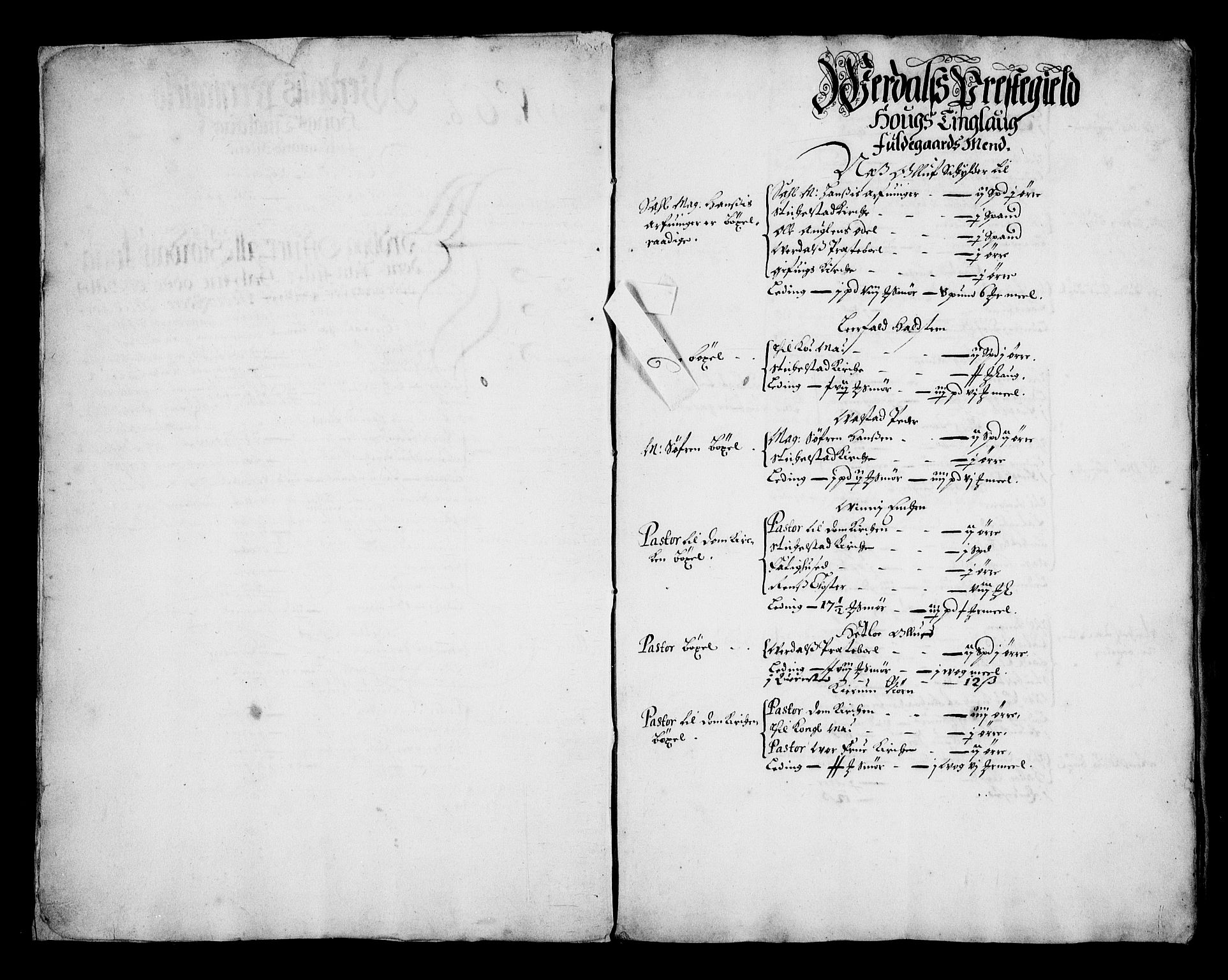 Rentekammeret inntil 1814, Realistisk ordnet avdeling, RA/EA-4070/N/Na/L0002/0006: [XI g]: Trondheims stifts jordebøker: / Stjørdal fogderi, 1664, p. 3