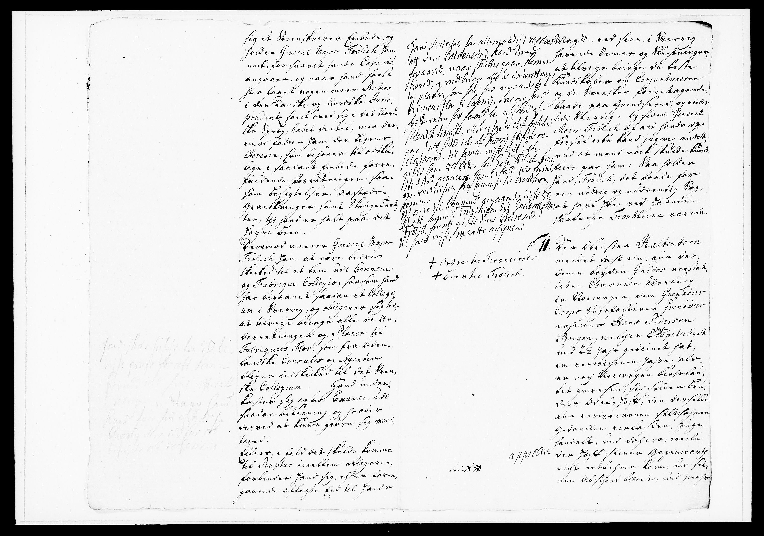 Krigskollegiet, Krigskancelliet, DRA/A-0006/-/1182-1187: Refererede sager, 1744, p. 15