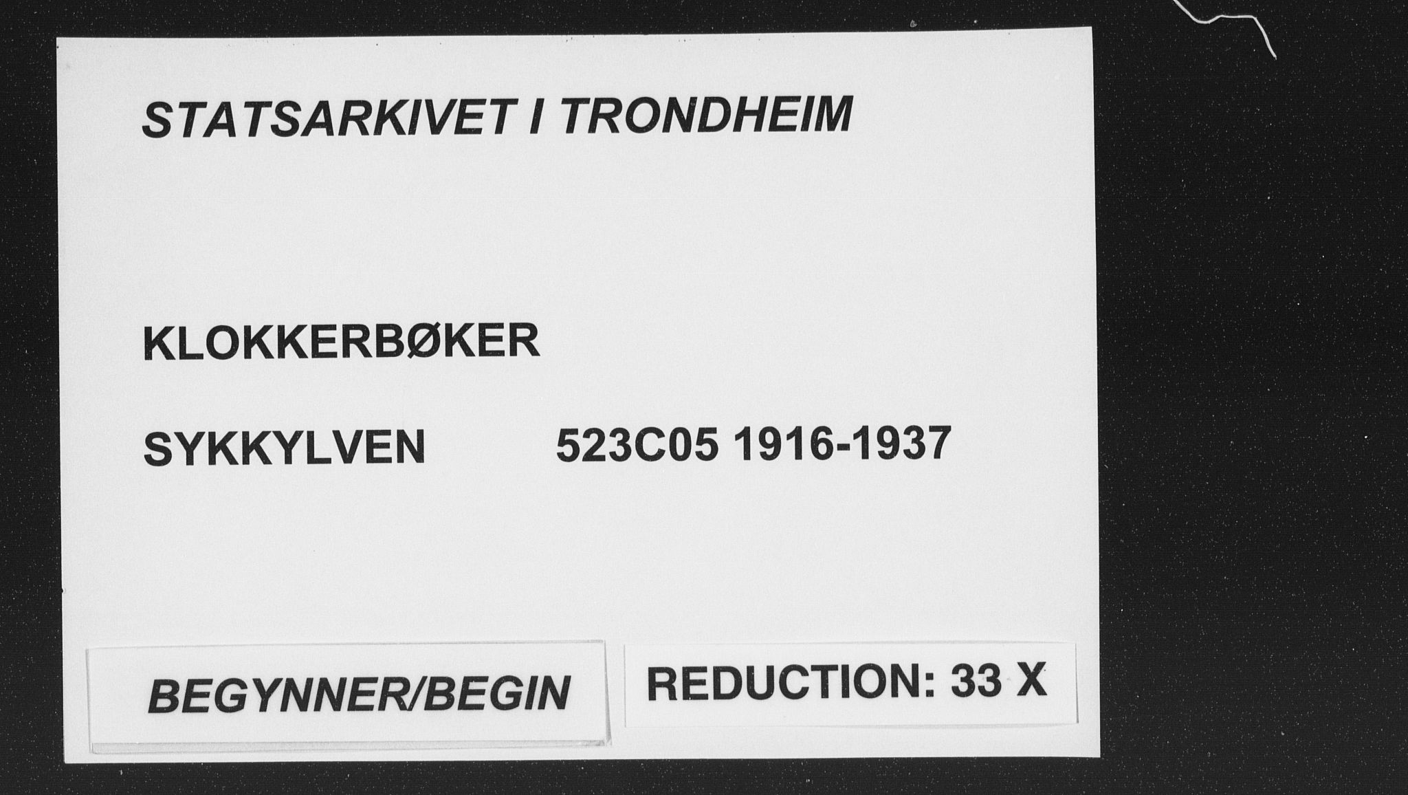 Ministerialprotokoller, klokkerbøker og fødselsregistre - Møre og Romsdal, SAT/A-1454/523/L0342: Parish register (copy) no. 523C05, 1916-1937