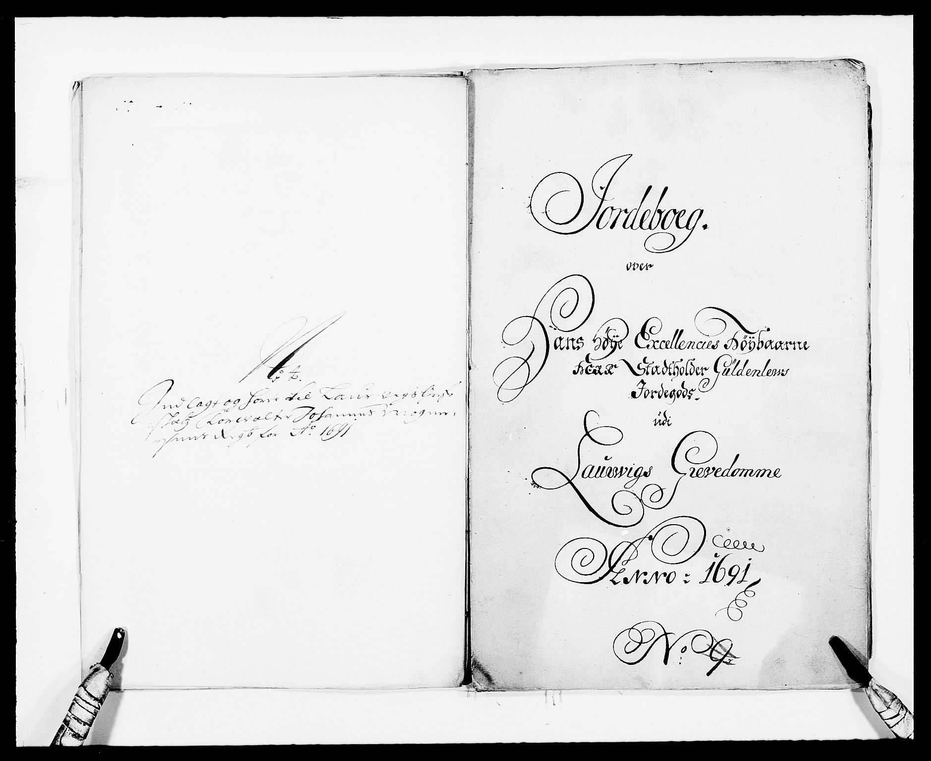 Rentekammeret inntil 1814, Reviderte regnskaper, Fogderegnskap, RA/EA-4092/R33/L1972: Fogderegnskap Larvik grevskap, 1690-1691, p. 420