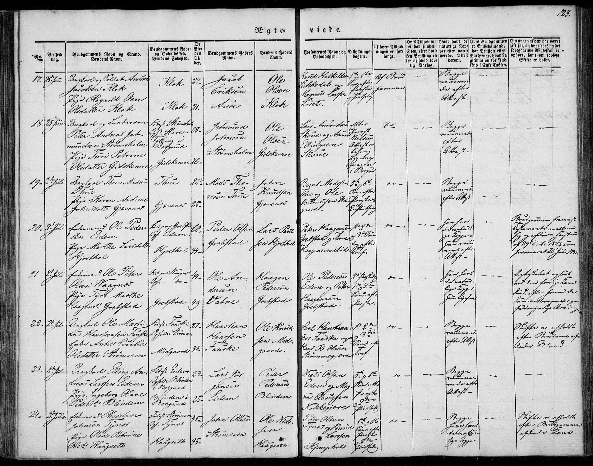 Ministerialprotokoller, klokkerbøker og fødselsregistre - Møre og Romsdal, AV/SAT-A-1454/522/L0312: Parish register (official) no. 522A07, 1843-1851, p. 123