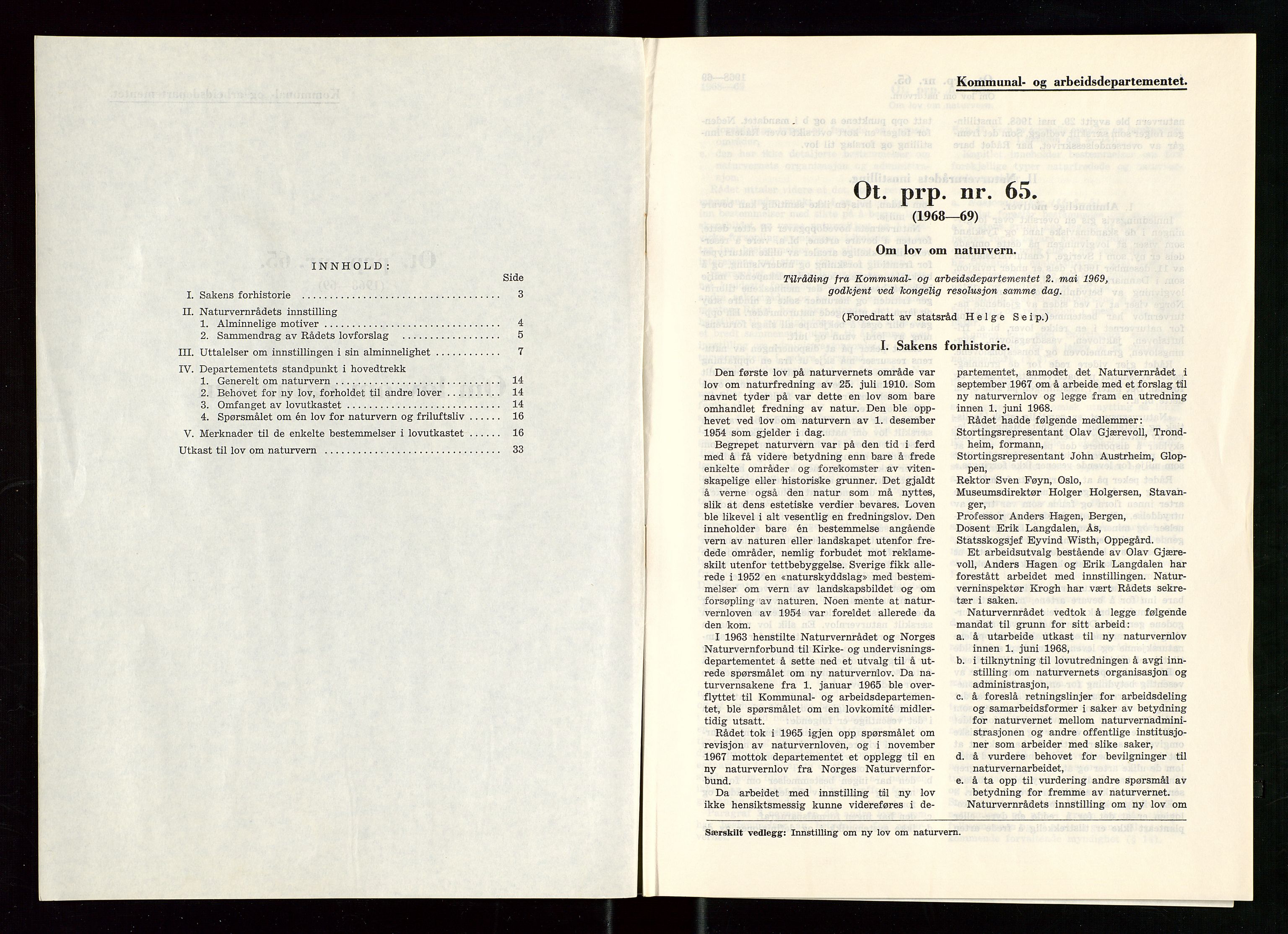 Industridepartementet, Oljekontoret, SAST/A-101348/Da/L0001:  Arkivnøkkel 701 - 707 Miljøvern, forurensning, 1965-1972, p. 192