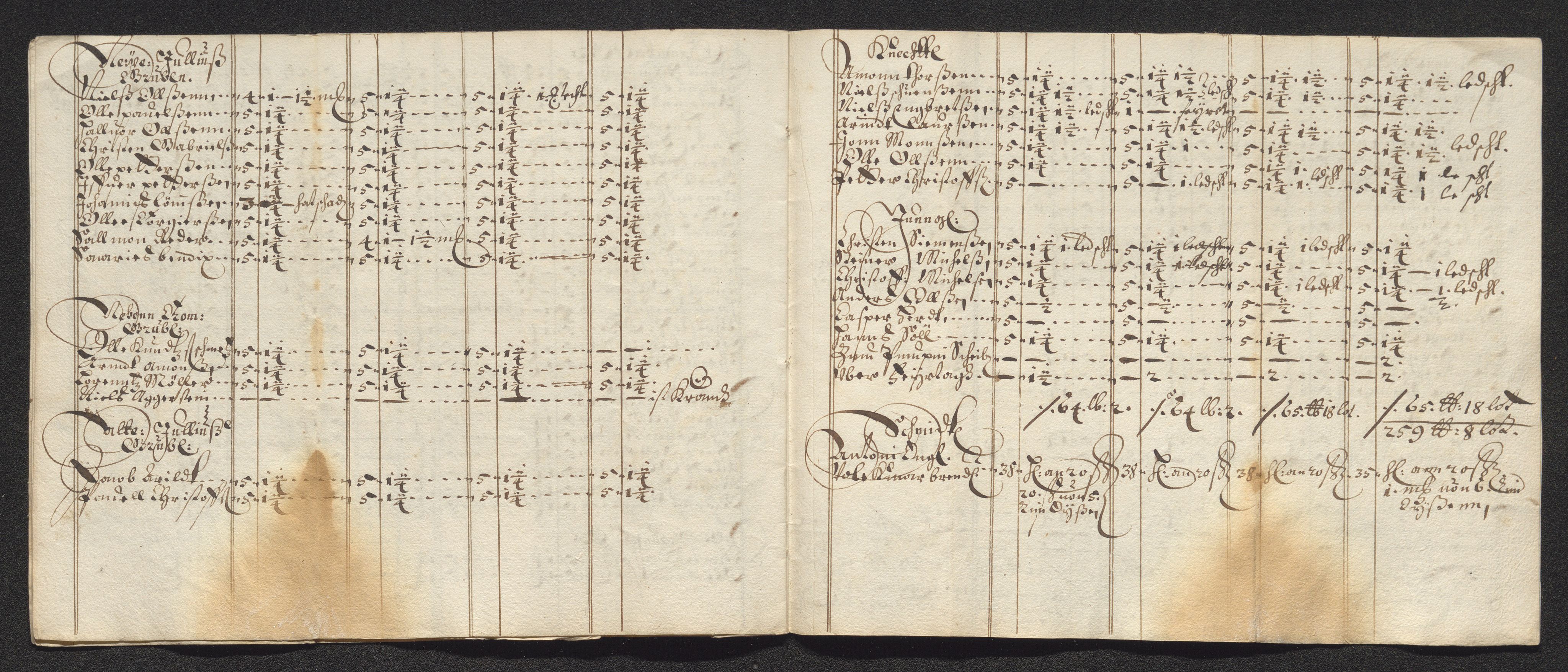 Kongsberg Sølvverk 1623-1816, SAKO/EA-3135/001/D/Dc/Dcd/L0022: Utgiftsregnskap for gruver m.m., 1647-1648, p. 373