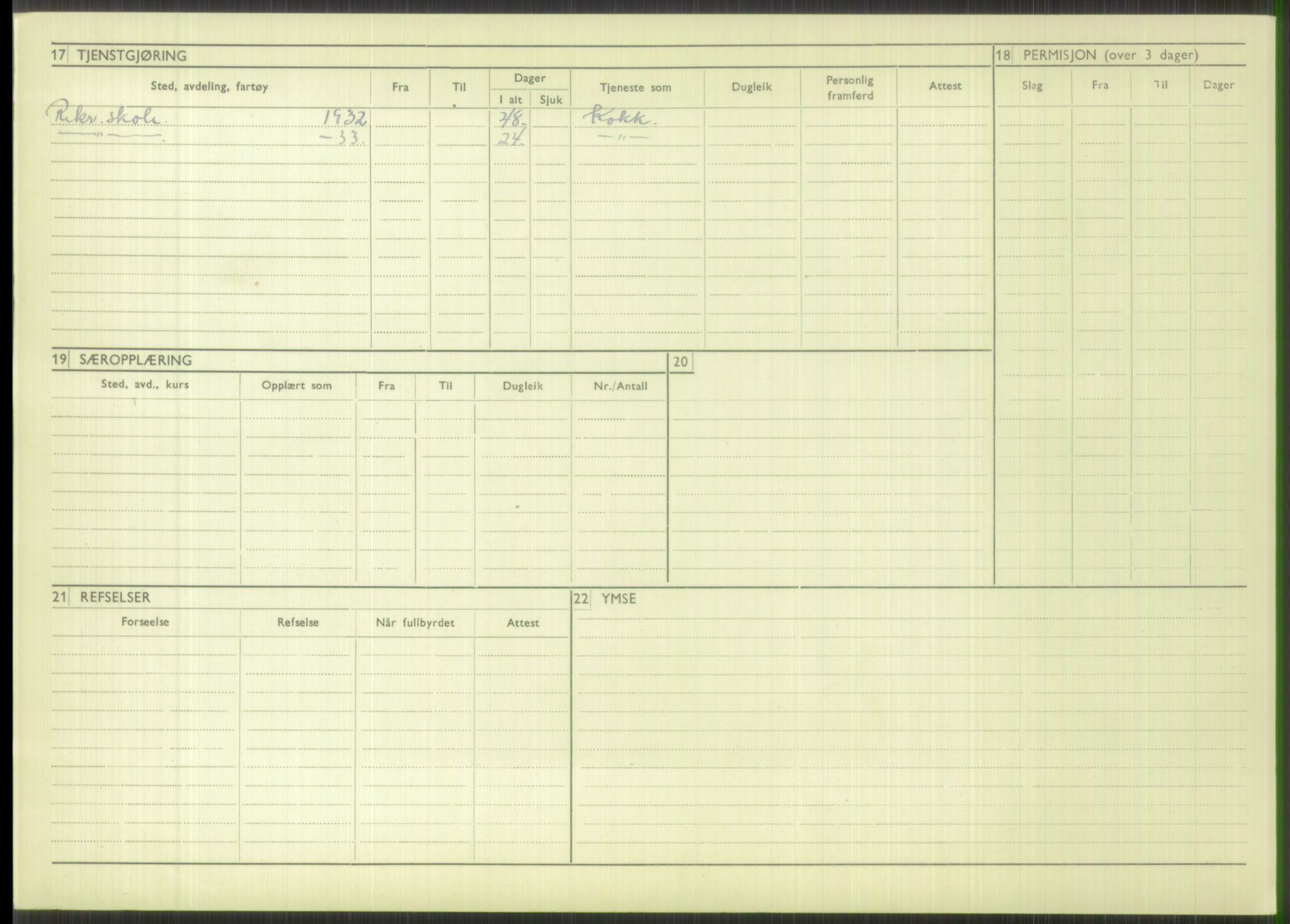 Forsvaret, Troms infanteriregiment nr. 16, AV/RA-RAFA-3146/P/Pa/L0016: Rulleblad for regimentets menige mannskaper, årsklasse 1932, 1932, p. 1606