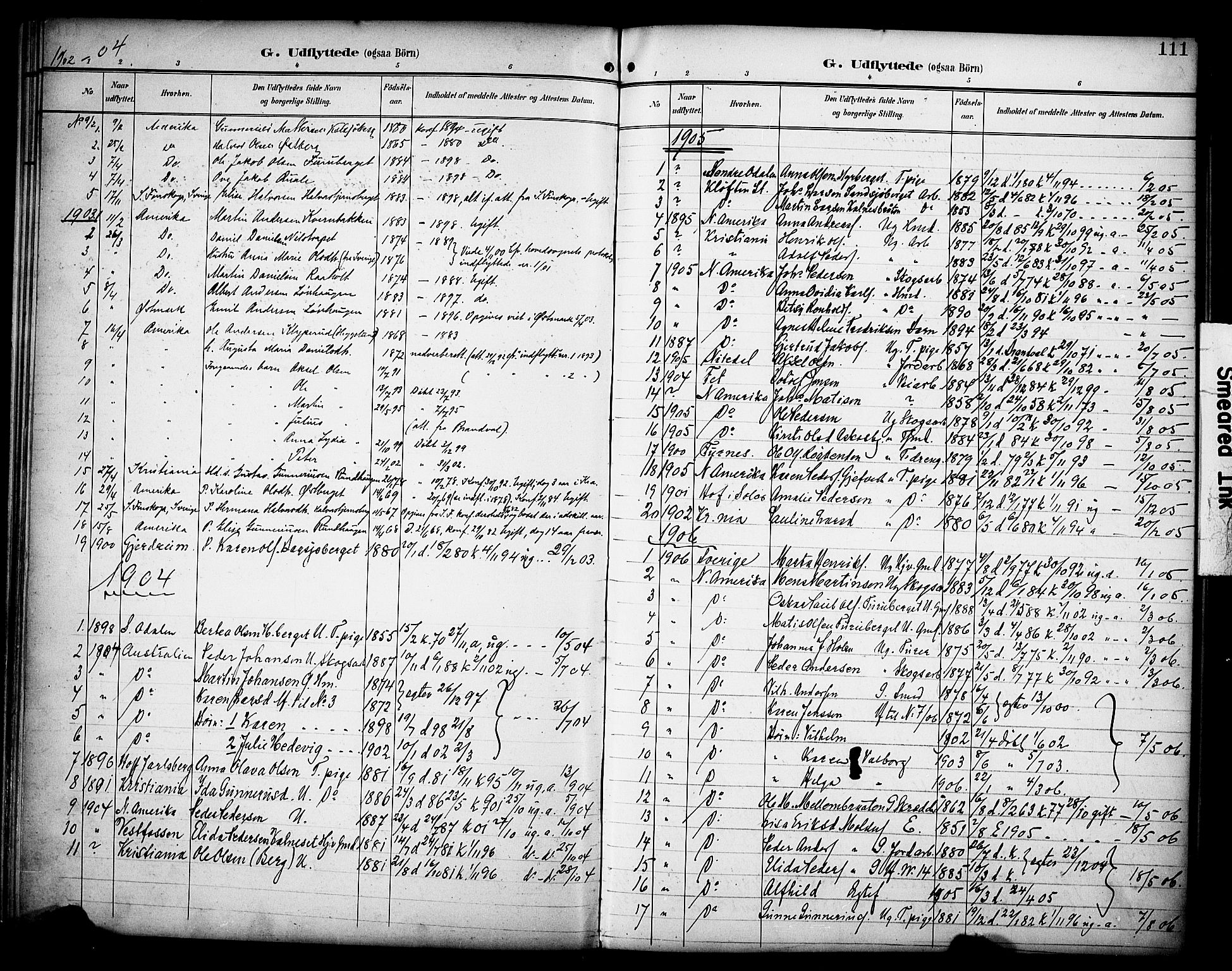 Grue prestekontor, AV/SAH-PREST-036/H/Ha/Haa/L0014: Parish register (official) no. 14, 1898-1915, p. 111