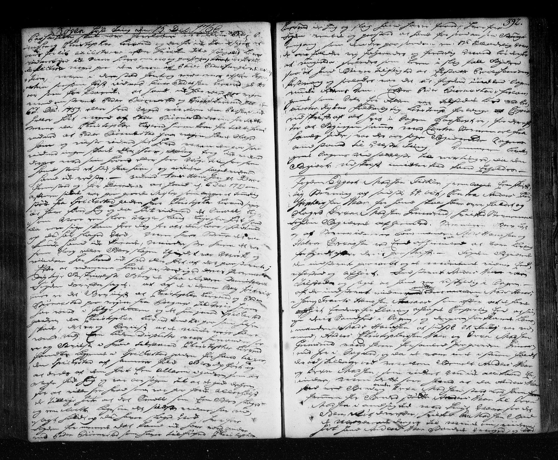 Lier, Røyken og Hurum sorenskriveri, AV/SAKO-A-89/F/Fa/L0053: Tingbok, 1755-1761, p. 392