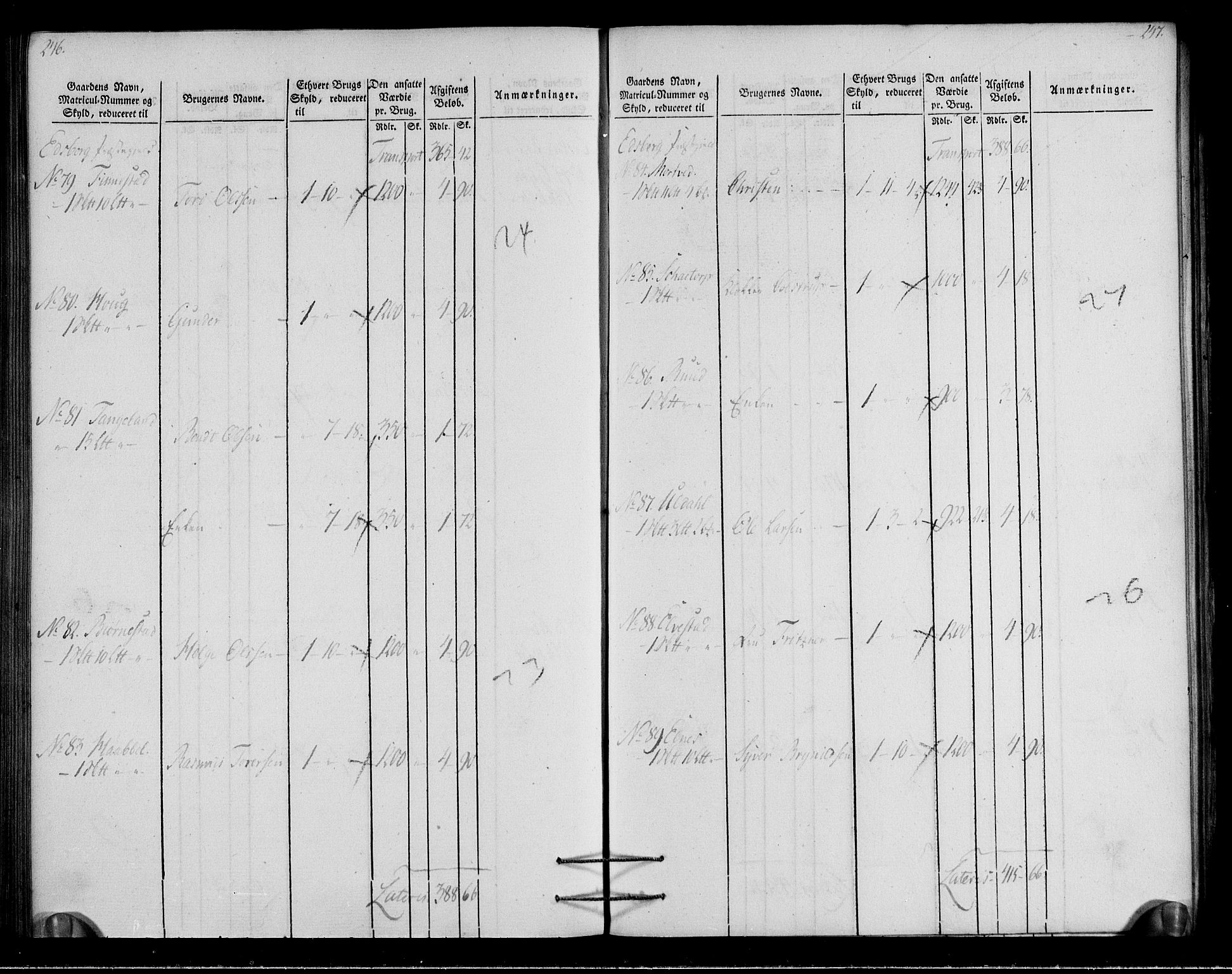 Rentekammeret inntil 1814, Realistisk ordnet avdeling, AV/RA-EA-4070/N/Ne/Nea/L0003: Rakkestad, Heggen og Frøland fogderi. Oppebørselsregister, 1803, p. 126