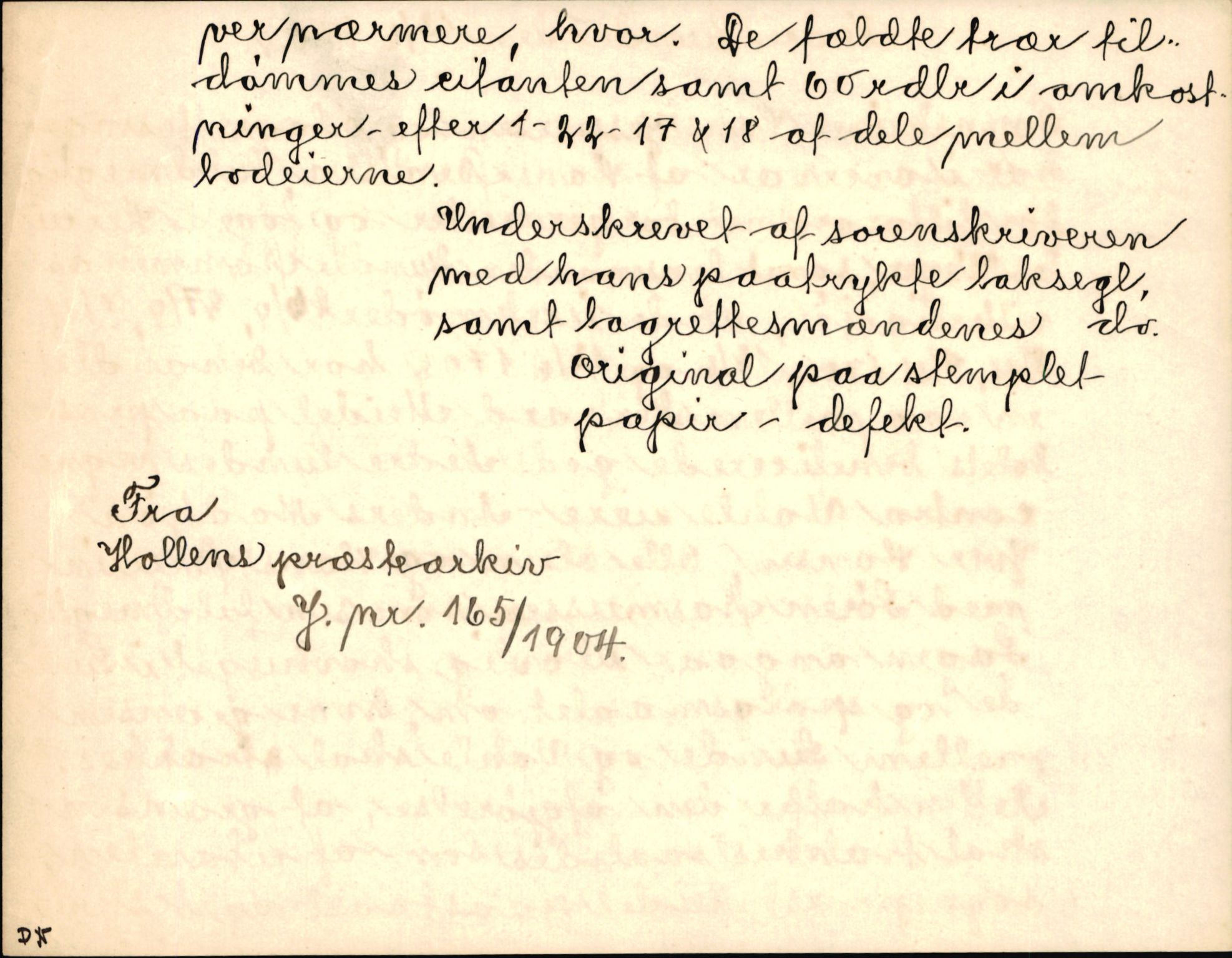 Riksarkivets diplomsamling, AV/RA-EA-5965/F35/F35k/L0003: Regestsedler: Prestearkiver fra Telemark, Agder, Vestlandet og Trøndelag, p. 214