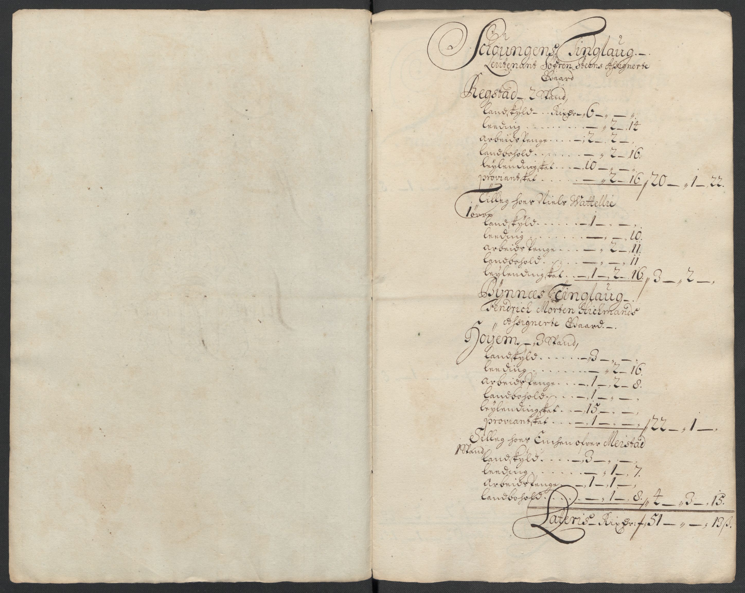 Rentekammeret inntil 1814, Reviderte regnskaper, Fogderegnskap, AV/RA-EA-4092/R61/L4107: Fogderegnskap Strinda og Selbu, 1698-1700, p. 158