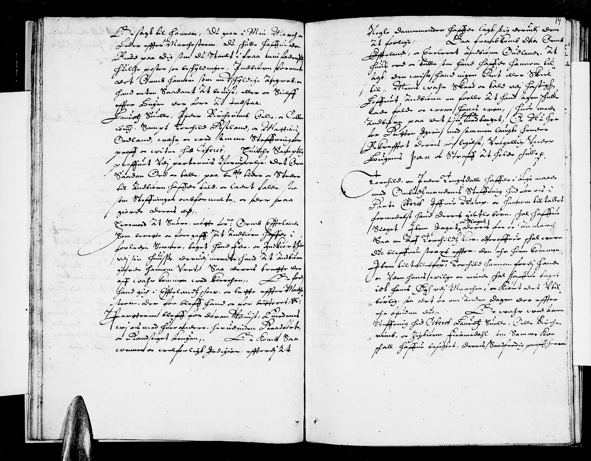Jæren og Dalane sorenskriveri, AV/SAST-A-100306/3/30/30BA/L0012: TINGBOK, 1629-1631, p. 13b-14a