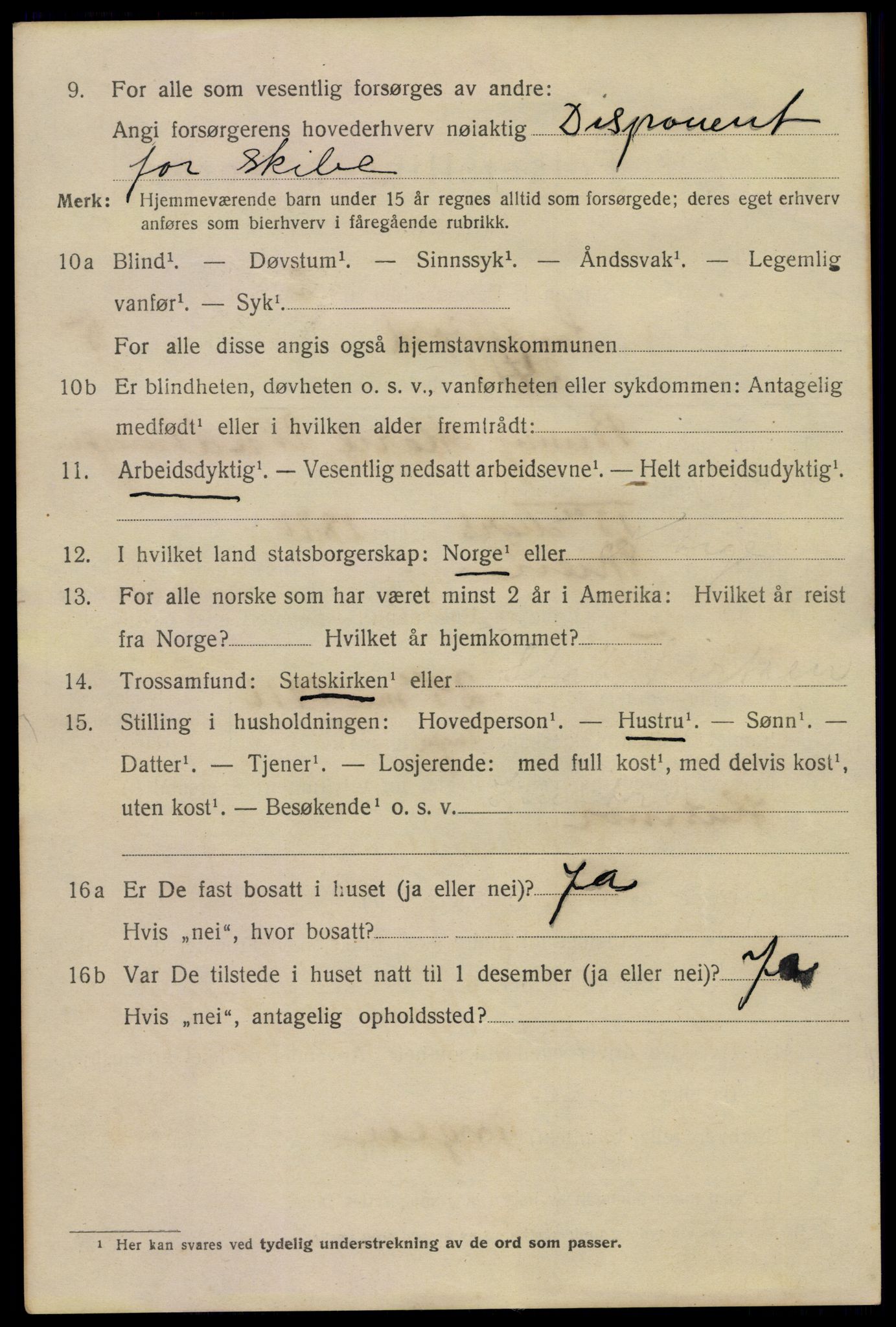 SAKO, 1920 census for Sandefjord, 1920, p. 9433