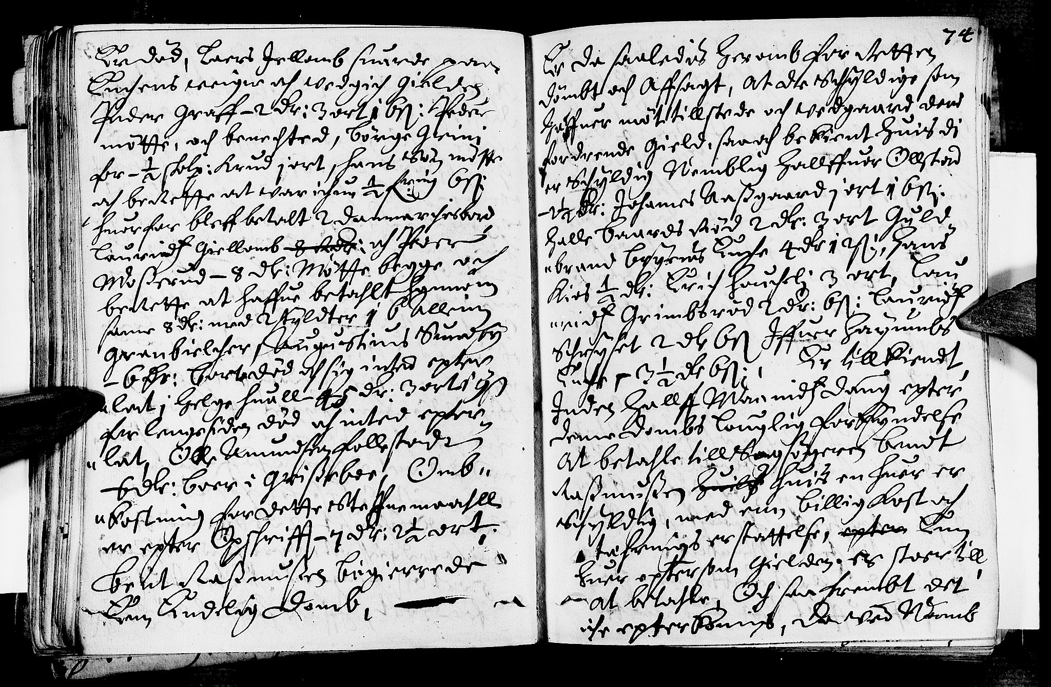 Lier, Røyken og Hurum sorenskriveri, SAKO/A-89/F/Fa/L0013: Tingbok, 1672, p. 74