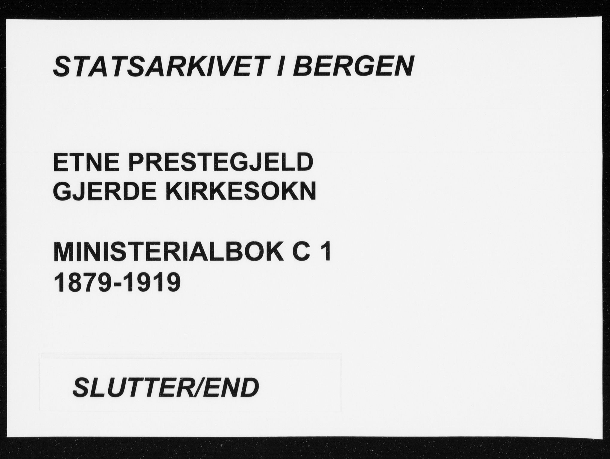 Etne sokneprestembete, AV/SAB-A-75001/H/Haa: Parish register (official) no. C  1, 1879-1919, p. 305