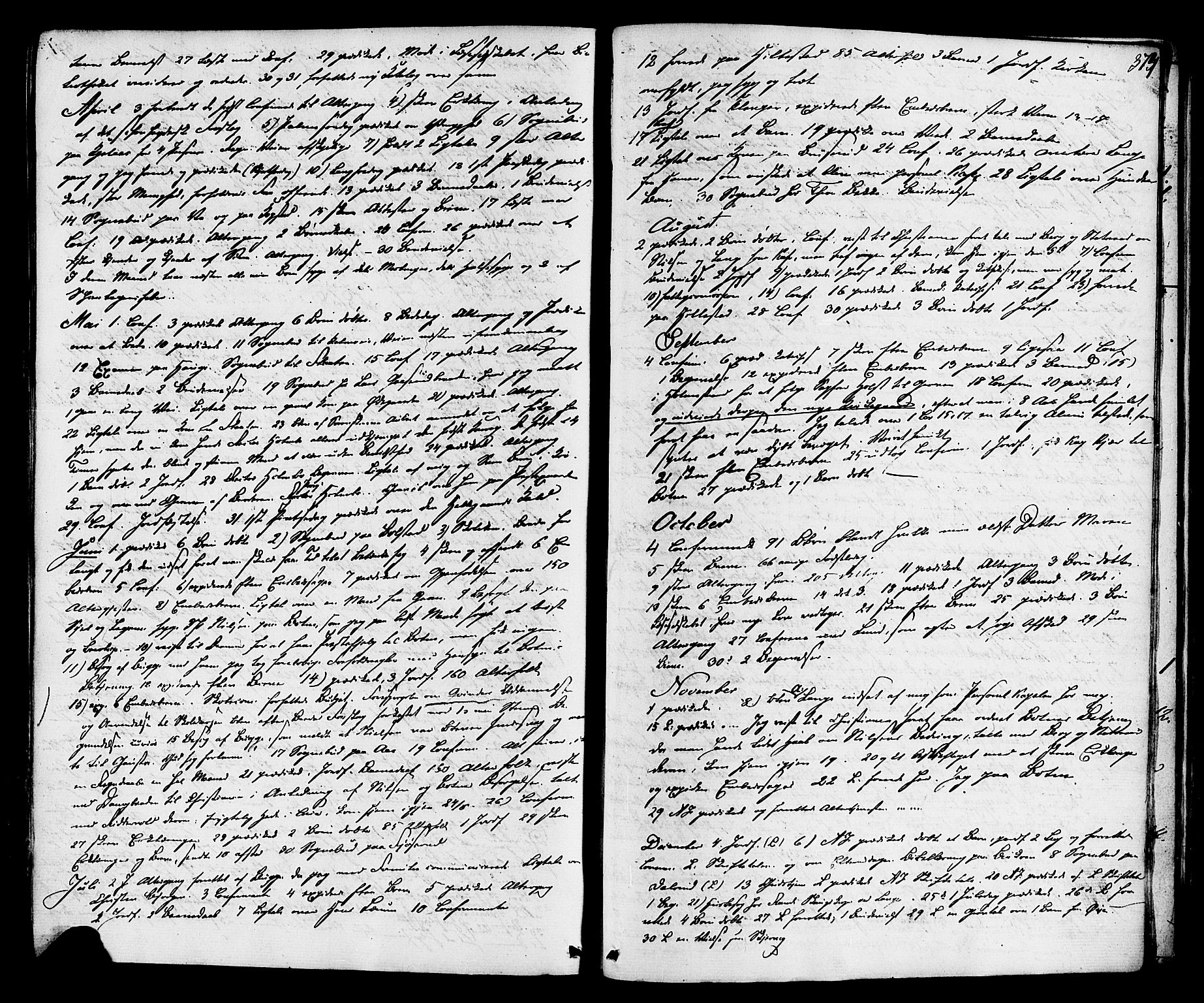 Sande Kirkebøker, AV/SAKO-A-53/F/Fa/L0005: Parish register (official) no. 5, 1865-1877, p. 374