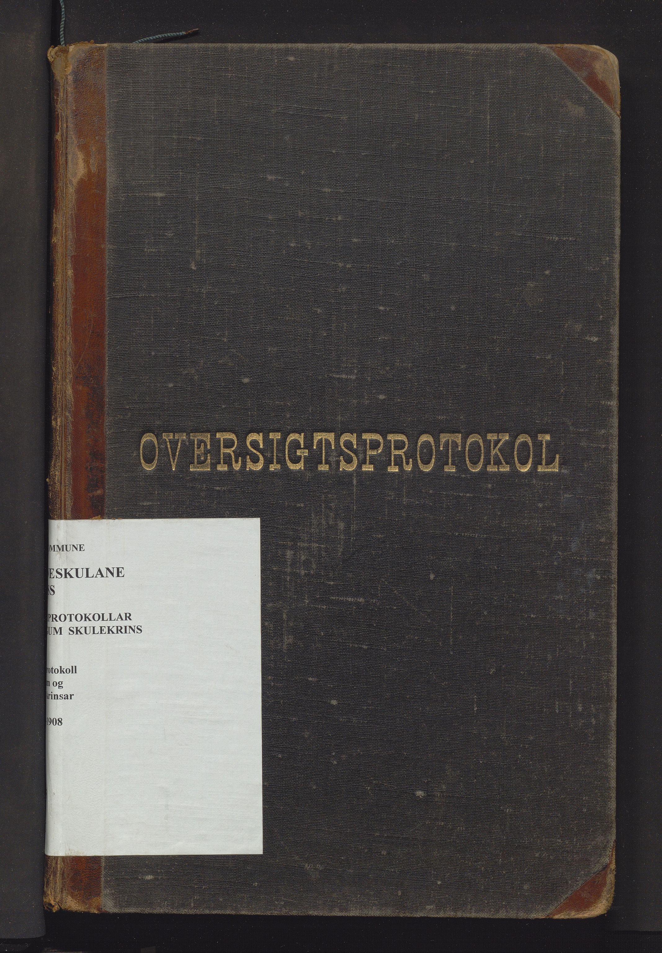 Voss kommune. Barneskulane, IKAH/1235-231/F/Fh/L0003: Skuleprotokoll for Bjørgum og Fenne skular, 1892-1908