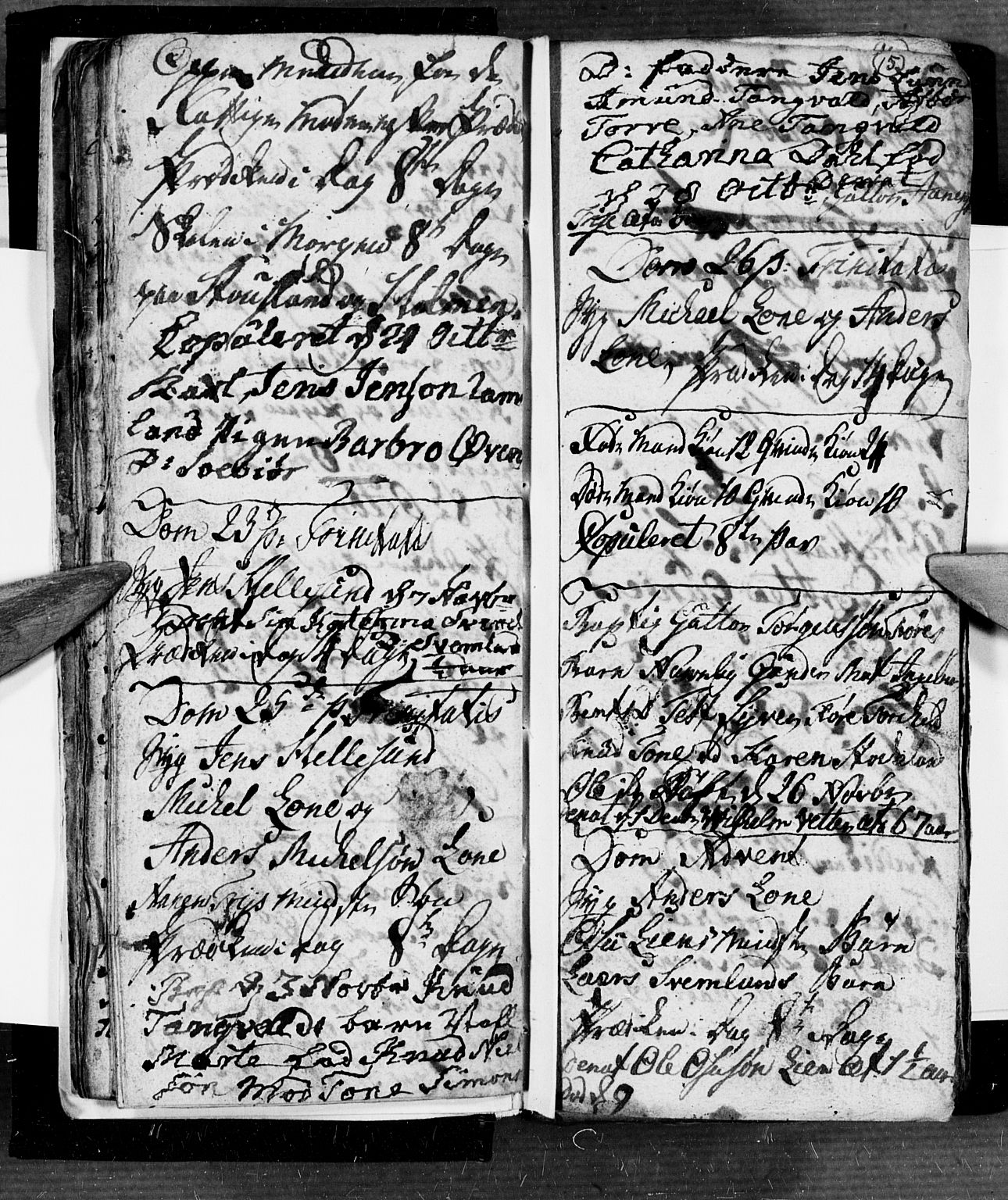 Søgne sokneprestkontor, AV/SAK-1111-0037/F/Fb/Fbb/L0001: Parish register (copy) no. B 1, 1779-1802, p. 15