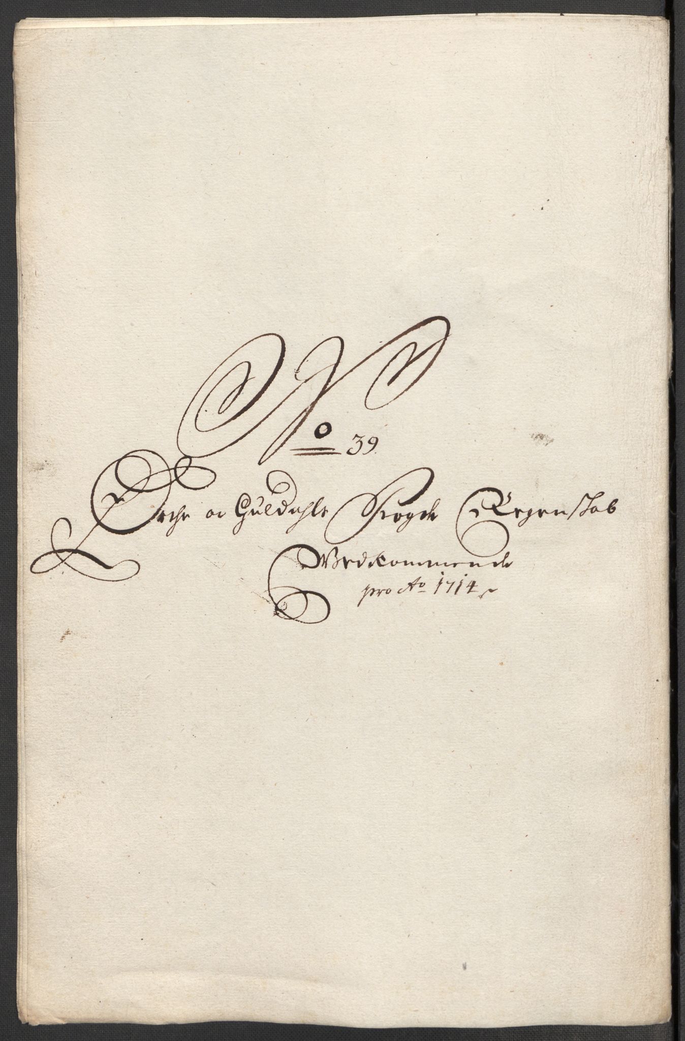 Rentekammeret inntil 1814, Reviderte regnskaper, Fogderegnskap, AV/RA-EA-4092/R60/L3965: Fogderegnskap Orkdal og Gauldal, 1714, p. 331