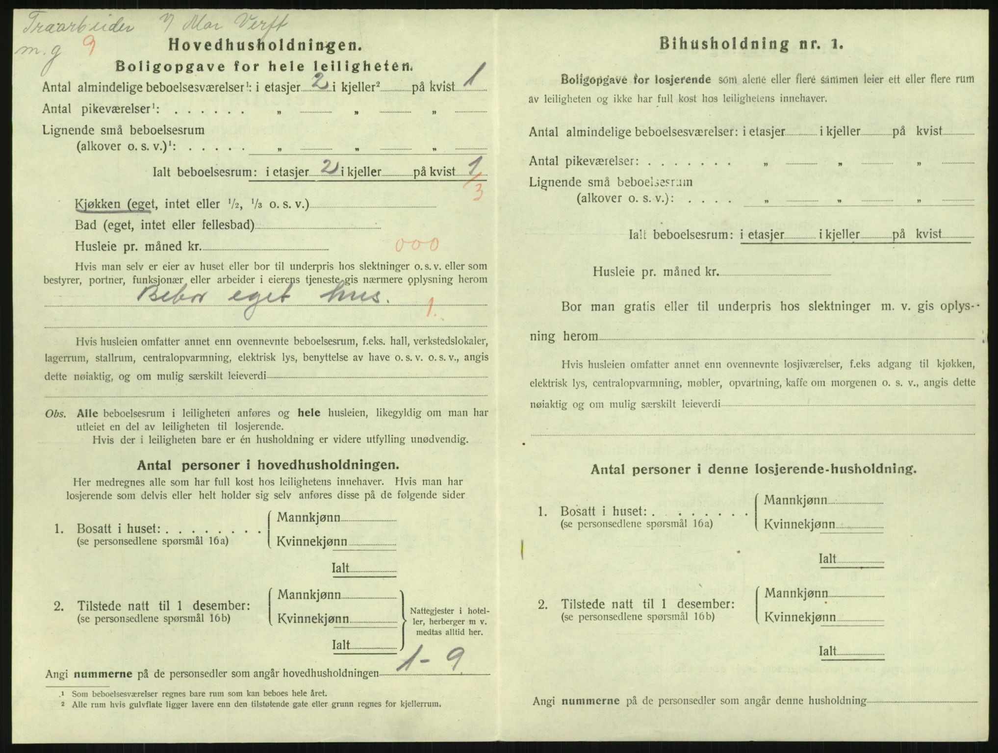 SAKO, 1920 census for Horten, 1920, p. 6874