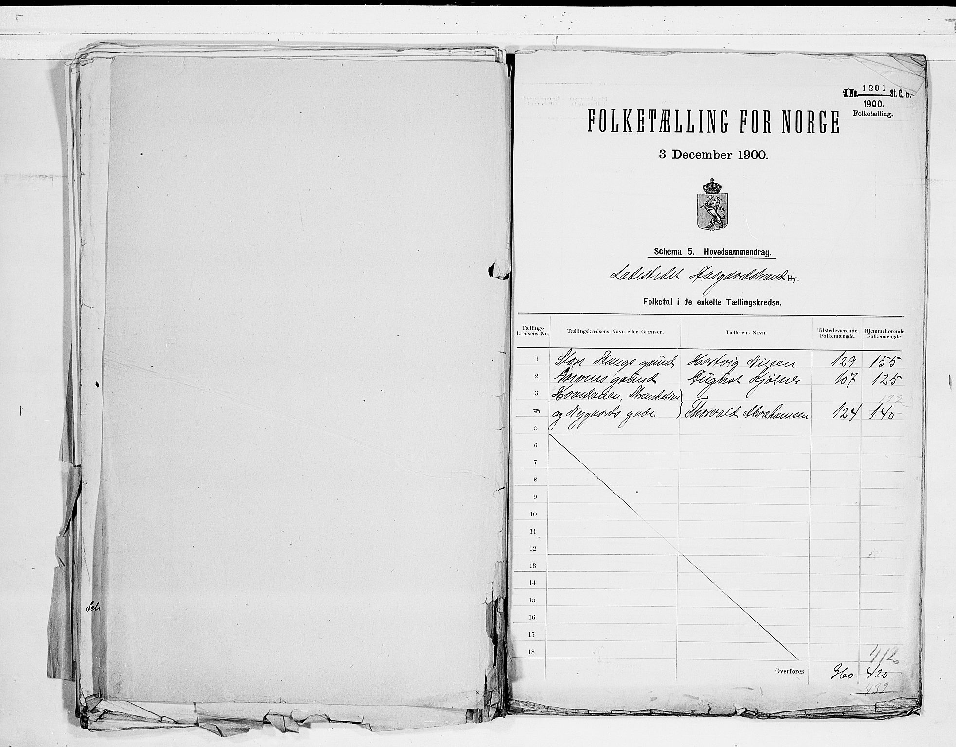 RA, 1900 census for Åsgårdstrand, 1900, p. 2