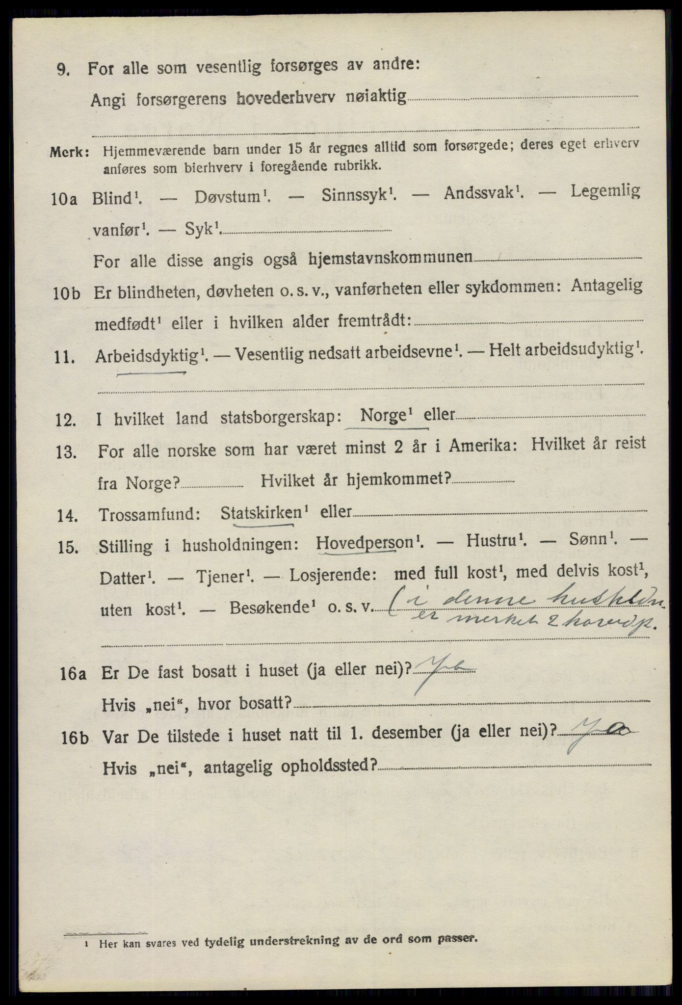 SAO, 1920 census for Eidsberg, 1920, p. 11310