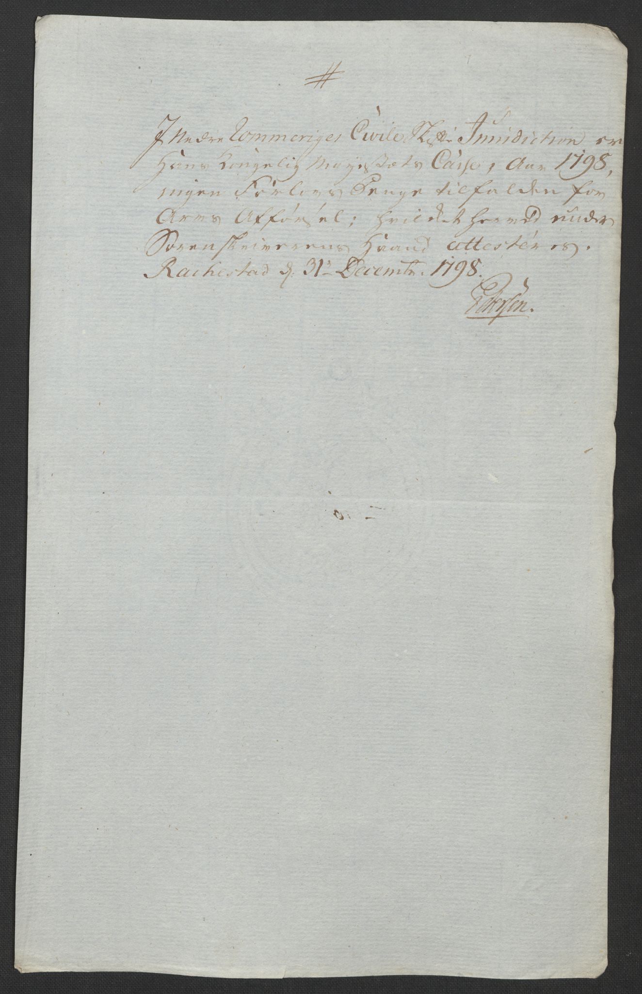 Rentekammeret inntil 1814, Reviderte regnskaper, Fogderegnskap, AV/RA-EA-4092/R11/L0674: Fogderegnskap Nedre Romerike, 1798, p. 209