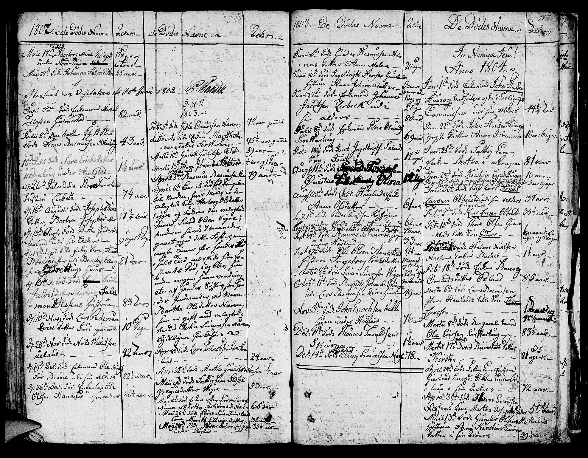 Hå sokneprestkontor, SAST/A-101801/001/30BA/L0001: Parish register (official) no. A 1, 1787-1812, p. 117