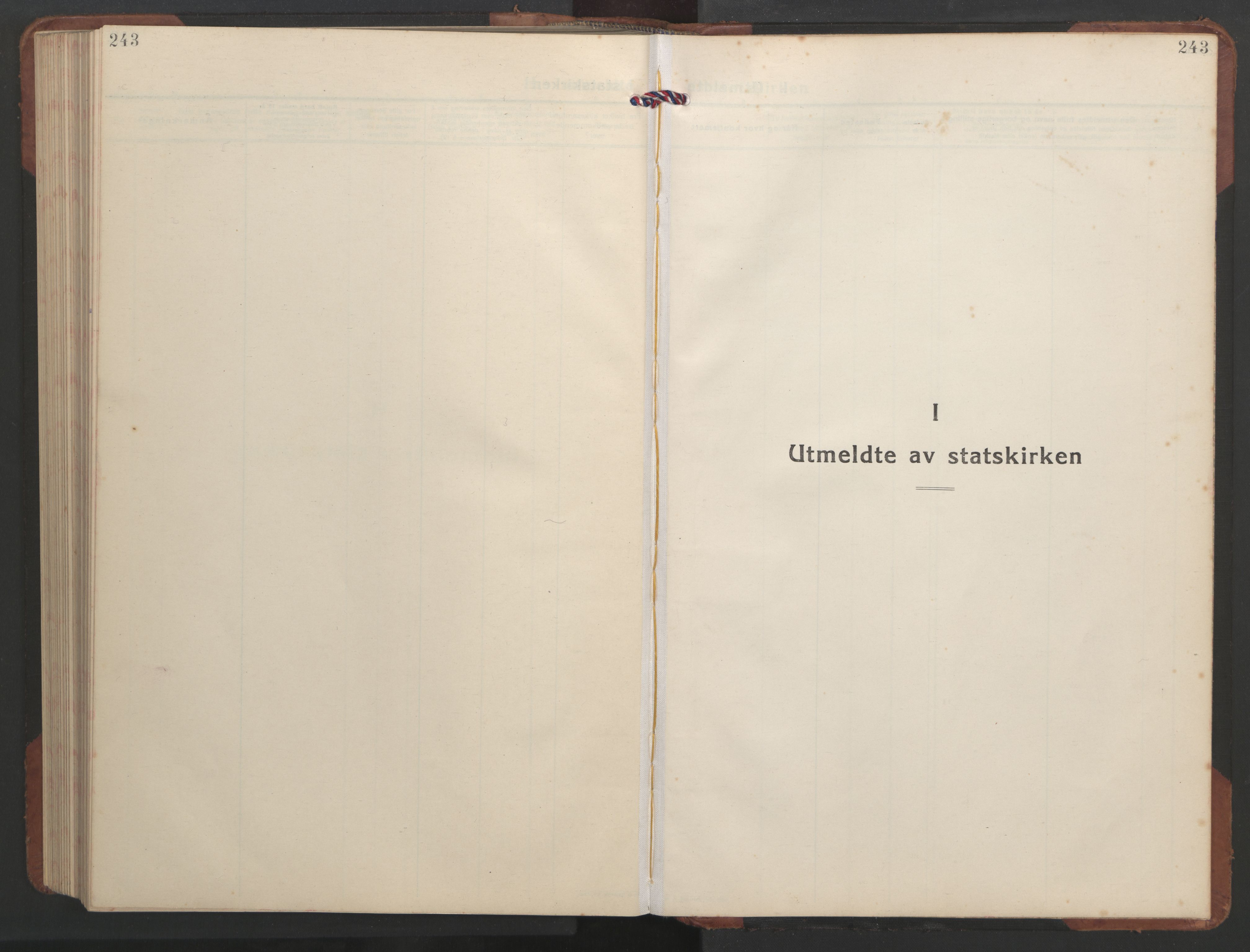 Ministerialprotokoller, klokkerbøker og fødselsregistre - Sør-Trøndelag, SAT/A-1456/637/L0564: Parish register (copy) no. 637C05, 1928-1968, p. 243