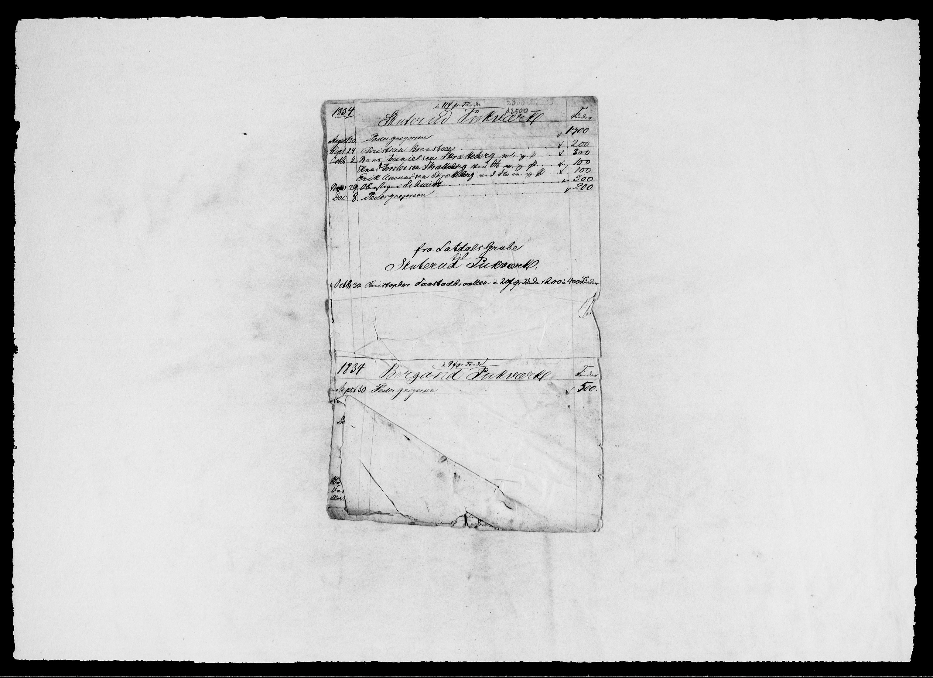 Modums Blaafarveværk, AV/RA-PA-0157/G/Ga/L0063: --, 1827-1849, p. 213