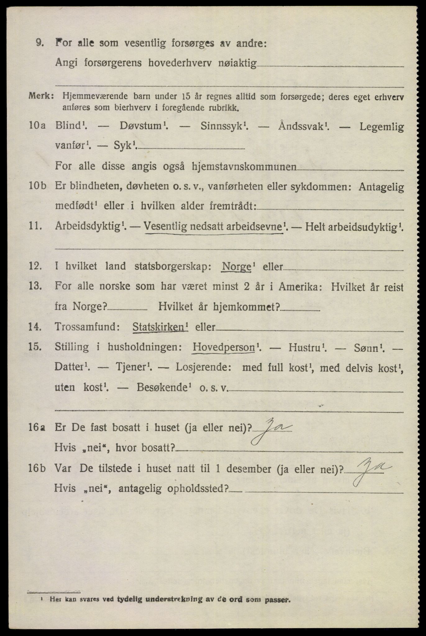 SAKO, 1920 census for Ådal, 1920, p. 1617