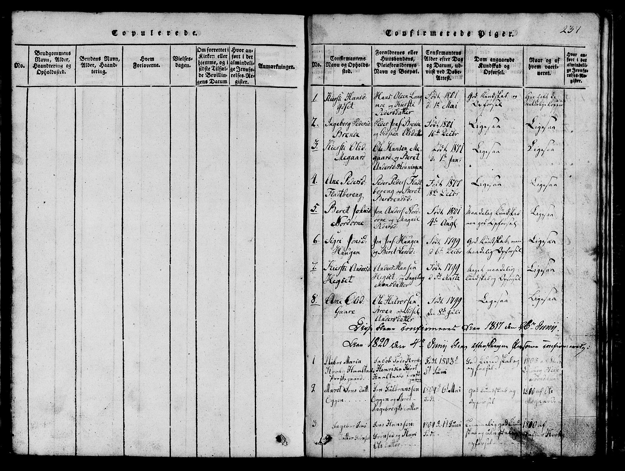 Ministerialprotokoller, klokkerbøker og fødselsregistre - Sør-Trøndelag, SAT/A-1456/685/L0976: Parish register (copy) no. 685C01, 1817-1878, p. 237