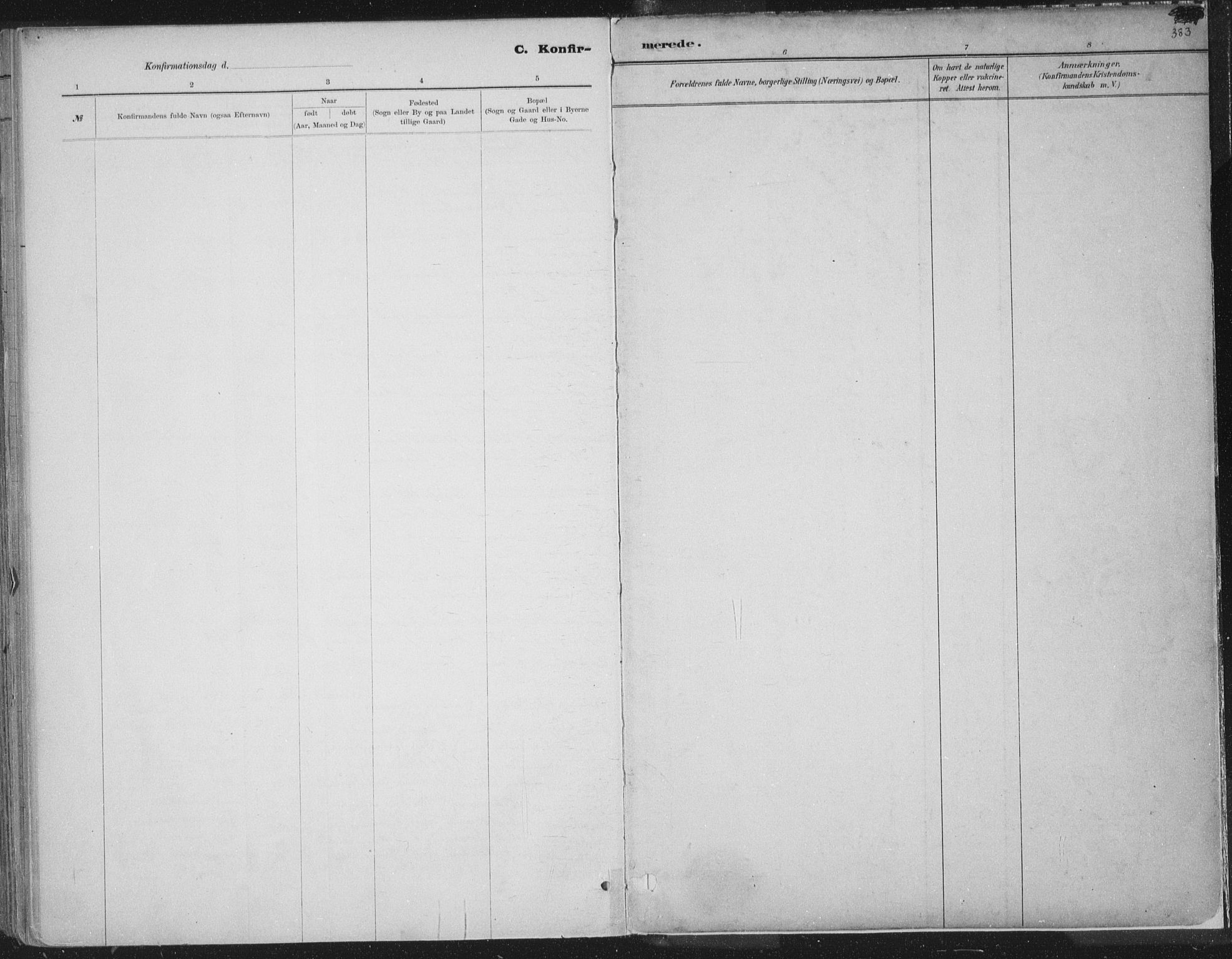 Ministerialprotokoller, klokkerbøker og fødselsregistre - Sør-Trøndelag, SAT/A-1456/601/L0062: Parish register (official) no. 601A30, 1891-1911, p. 383