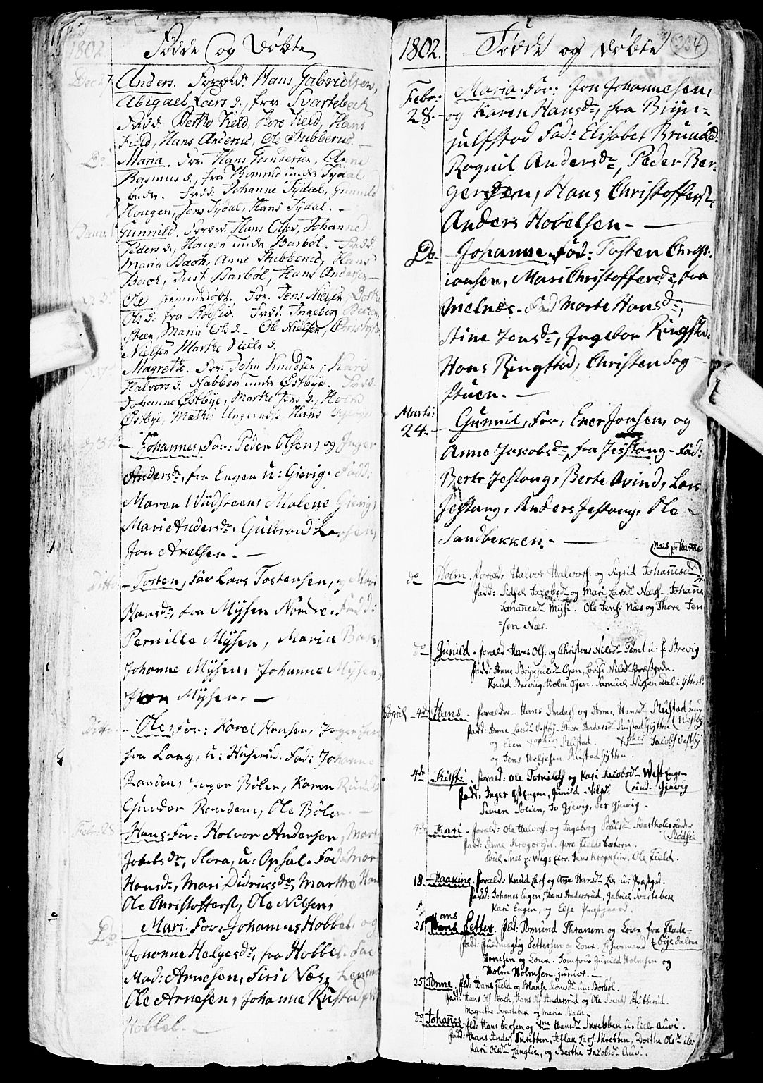 Enebakk prestekontor Kirkebøker, SAO/A-10171c/F/Fa/L0002: Parish register (official) no. I 2, 1755-1806, p. 233-234